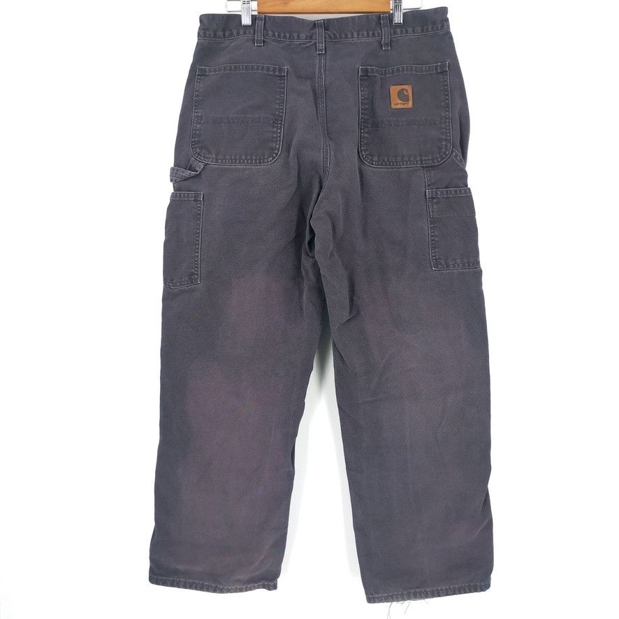 Carhartt × Vintage Vintage Carhartt Custom Painted Bleached Work Denim Pants Size US 36 / EU 52 - 4 Thumbnail