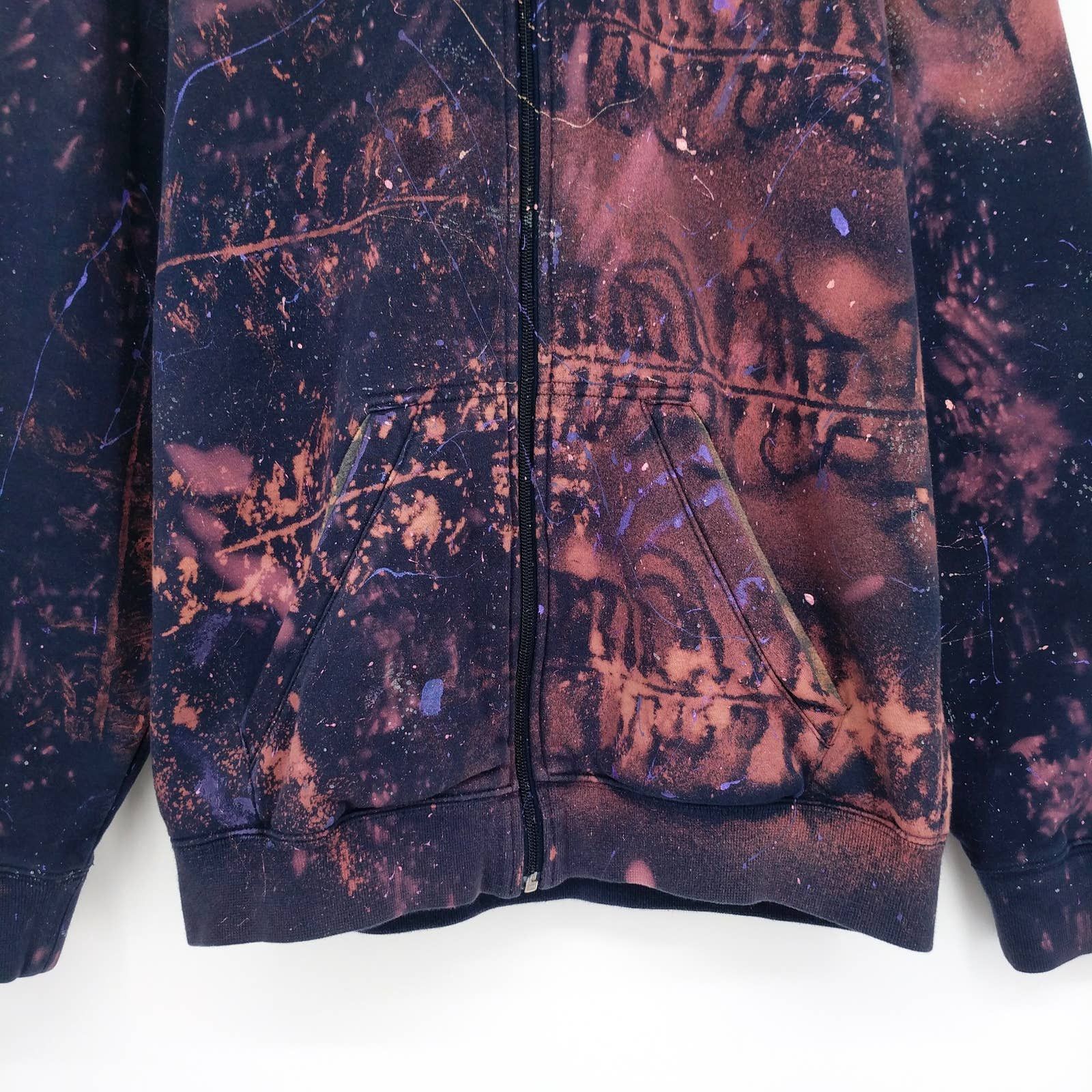 Nike Nike Custom Graffiti Painter Nature Print Hoodie Sweatshirt Size US M / EU 48-50 / 2 - 3 Thumbnail