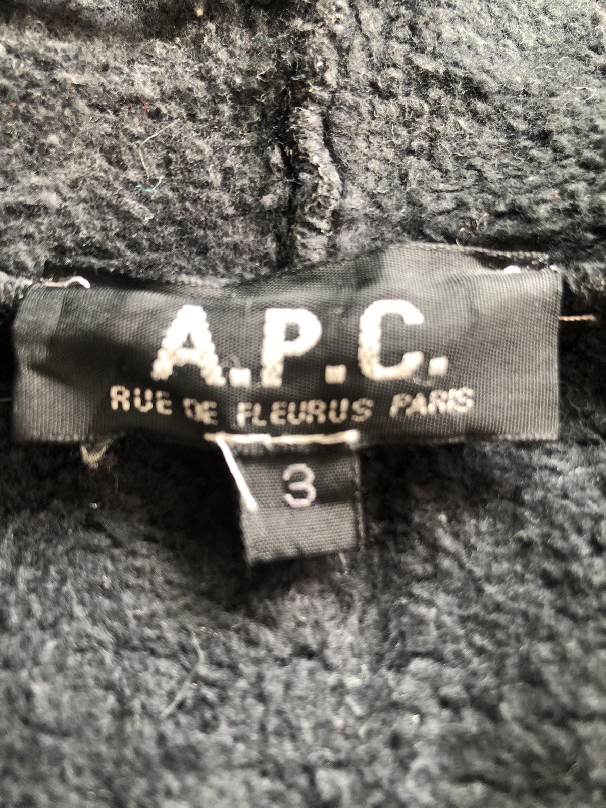 A.P.C. × Designer Vintage APC Paris Hoodie Jacket made in france (code:KAD) Size US M / EU 48-50 / 2 - 5 Thumbnail