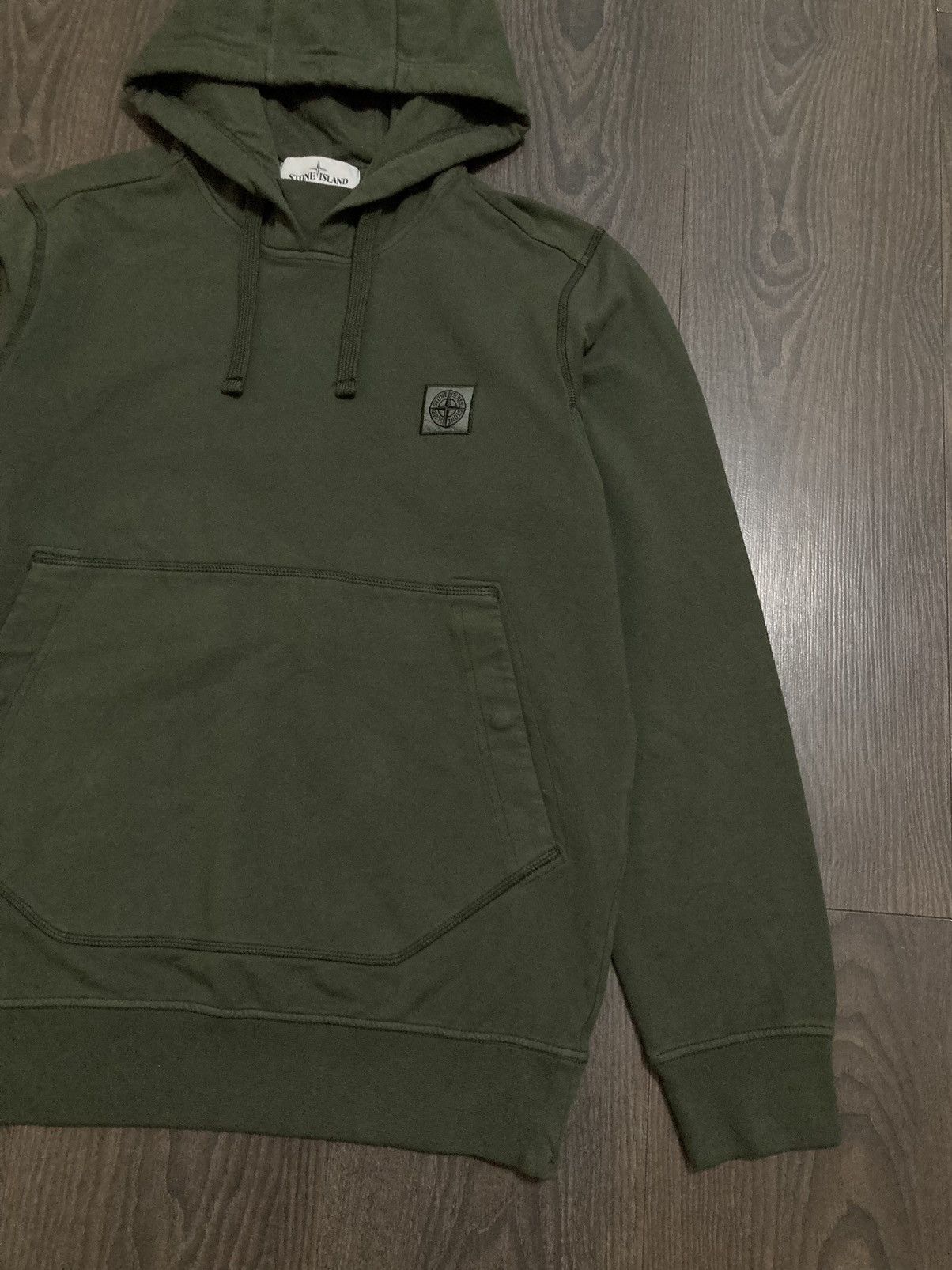 Stone Island STONE ISLAND Garment Dyed Compass Logo Hoodie NEW Size US M / EU 48-50 / 2 - 3 Thumbnail