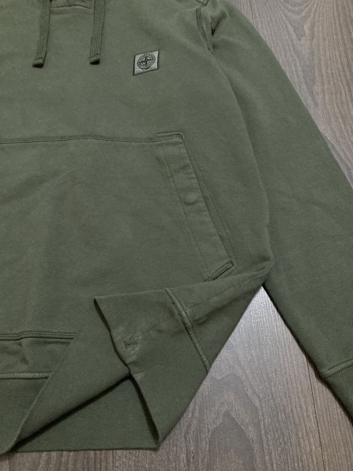 Stone Island STONE ISLAND Garment Dyed Compass Logo Hoodie NEW Size US M / EU 48-50 / 2 - 9 Thumbnail