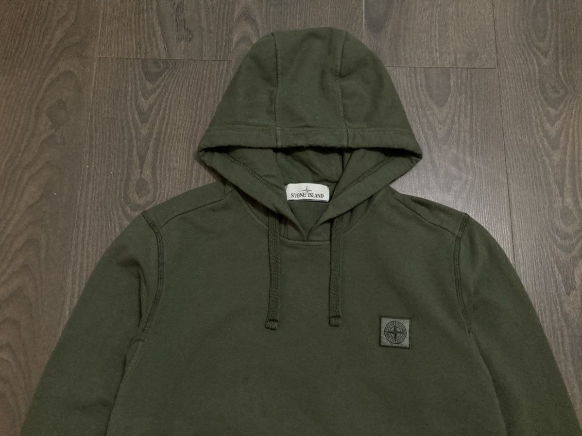 Stone Island STONE ISLAND Garment Dyed Compass Logo Hoodie NEW Size US M / EU 48-50 / 2 - 2 Thumbnail