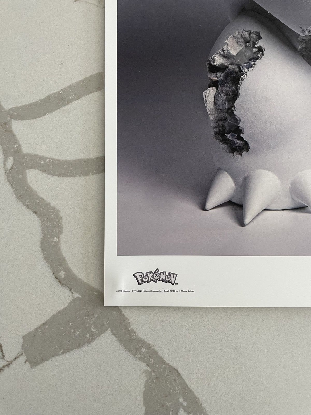 Daniel Arsham Signed Daniel Arsham Pokémon Crystallized