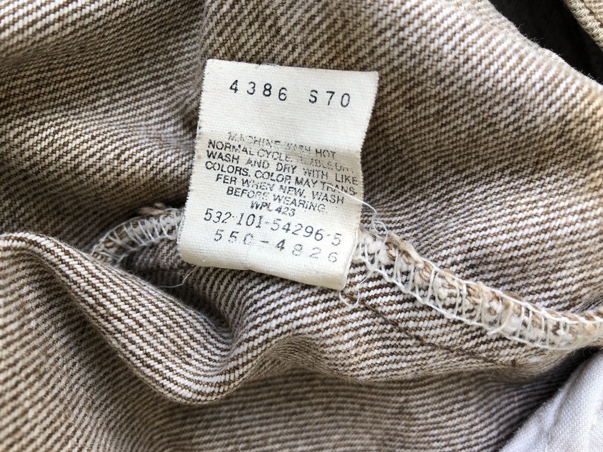 Levi's Vintage Late 80s Levi’s 550 Brown Denim Jeans Made in Usa Size US 30 / EU 46 - 24 Thumbnail