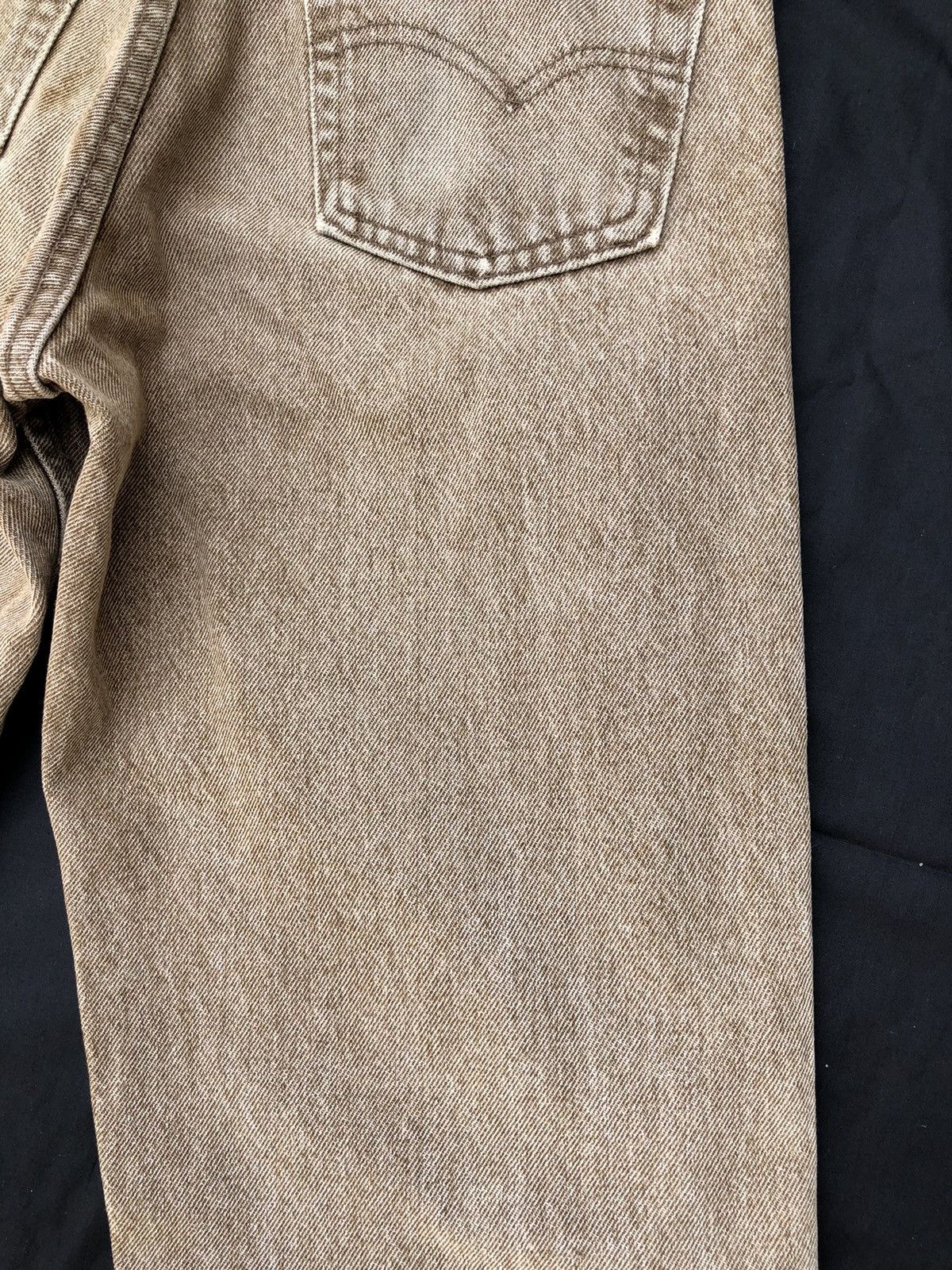 Levi's Vintage Late 80s Levi’s 550 Brown Denim Jeans Made in Usa Size US 30 / EU 46 - 18 Thumbnail