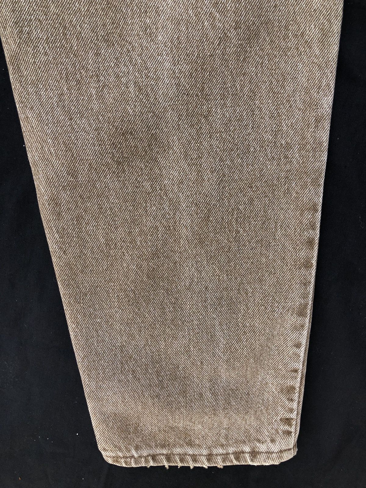 Levi's Vintage Late 80s Levi’s 550 Brown Denim Jeans Made in Usa Size US 30 / EU 46 - 20 Thumbnail