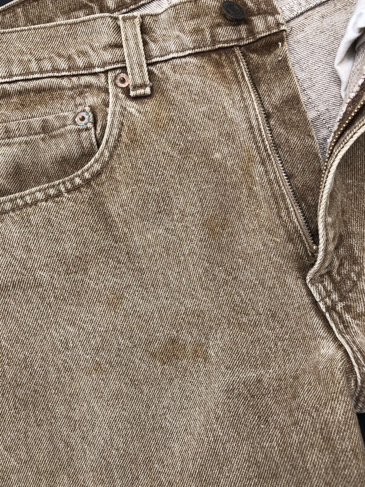 Levi's Vintage Late 80s Levi’s 550 Brown Denim Jeans Made in Usa Size US 30 / EU 46 - 4 Thumbnail