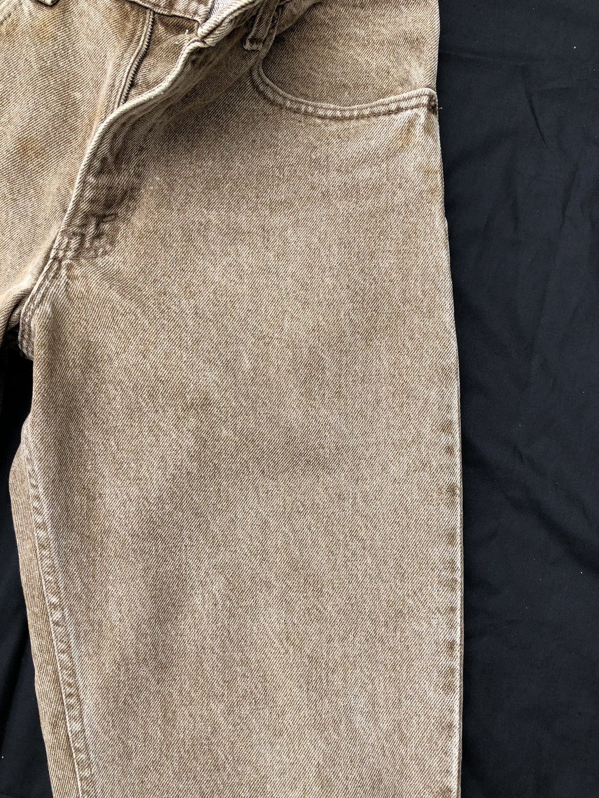 Levi's Vintage Late 80s Levi’s 550 Brown Denim Jeans Made in Usa Size US 30 / EU 46 - 7 Thumbnail