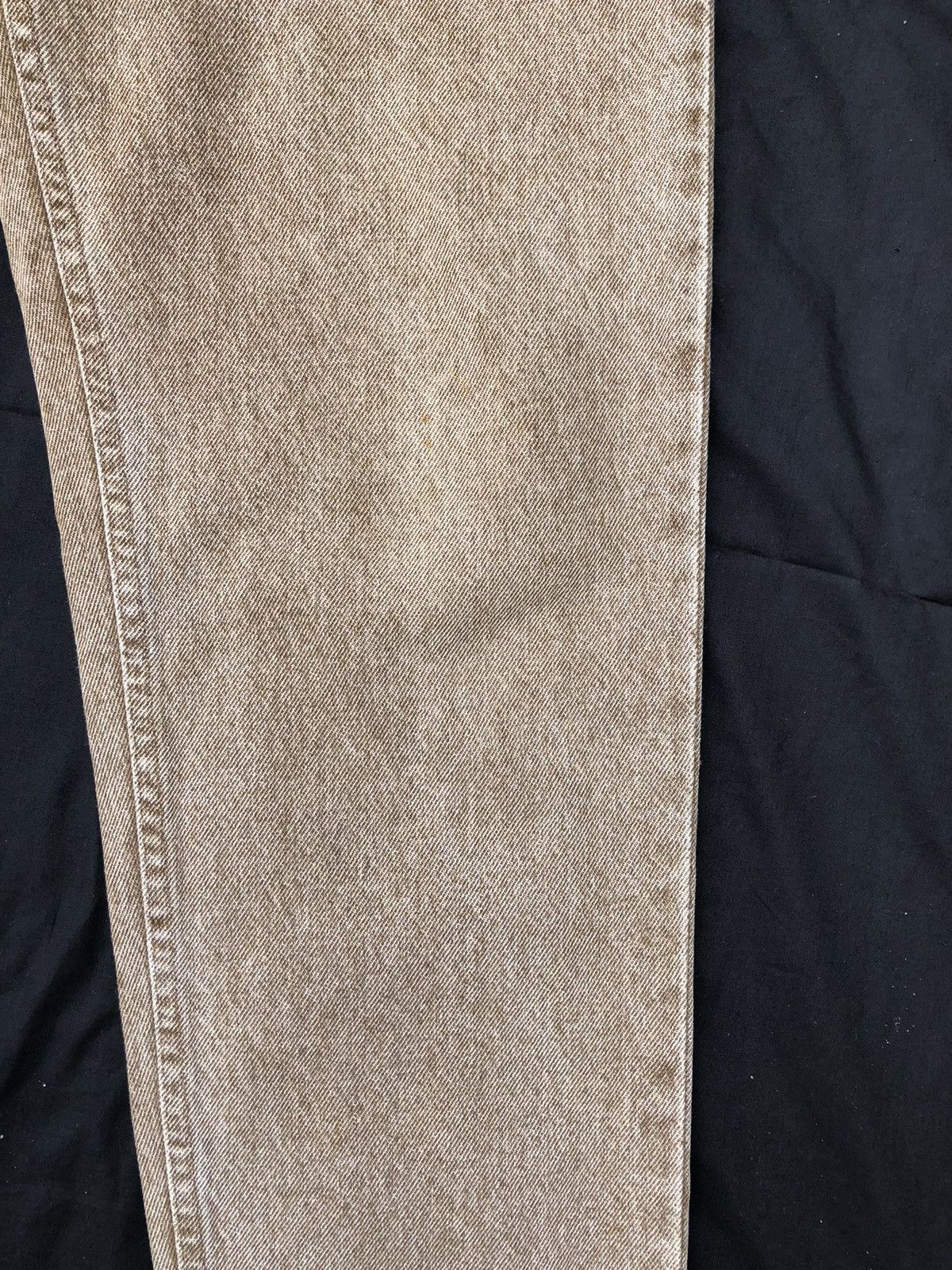 Levi's Vintage Late 80s Levi’s 550 Brown Denim Jeans Made in Usa Size US 30 / EU 46 - 8 Thumbnail