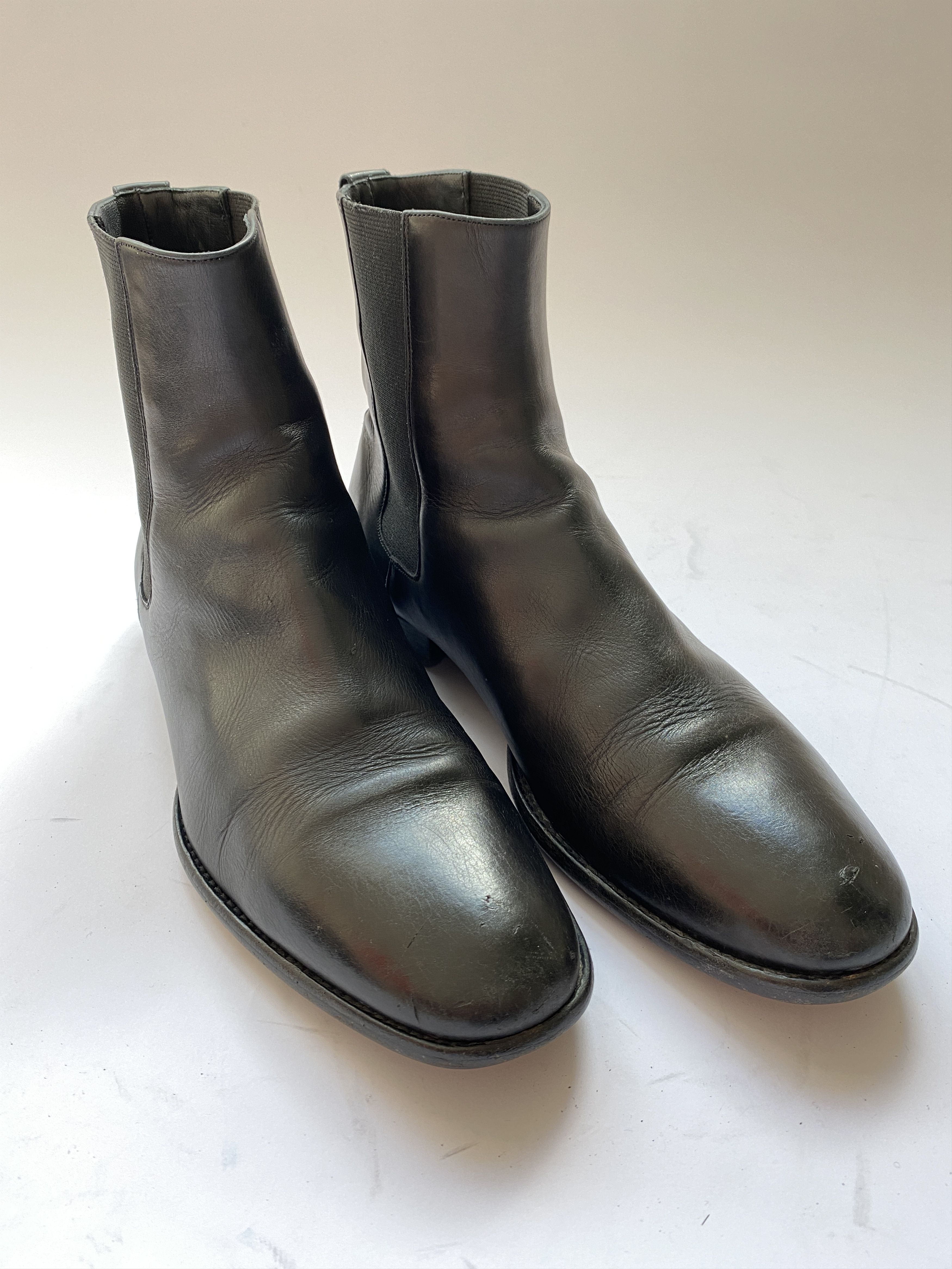 Dior ⚡️QUICK SALE⚡️2013 Dior Black Leather Ankle Boots Size US 7.5 / EU 40-41 - 3 Thumbnail