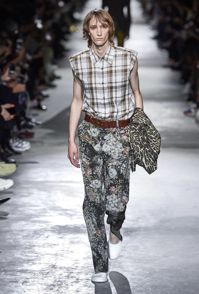 Dries Van Noten SS20 Runway Chain Leather Belt Size ONE SIZE - 1 Thumbnail