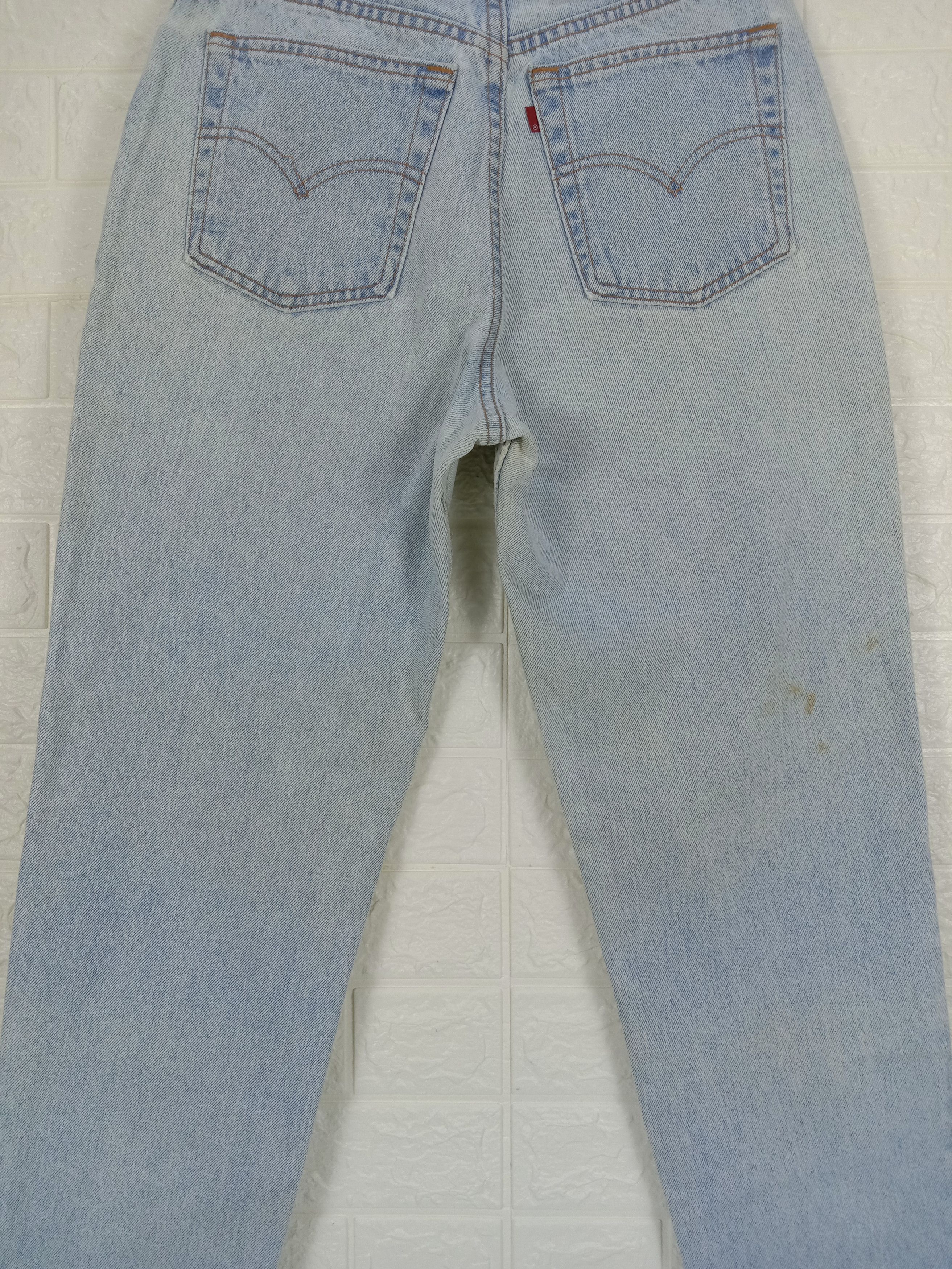 Levi's Vintage 90s Levi's 512 Jeans Slim Fit Tapered Leg Denim Size 27" / US 4 / IT 40 - 7 Thumbnail