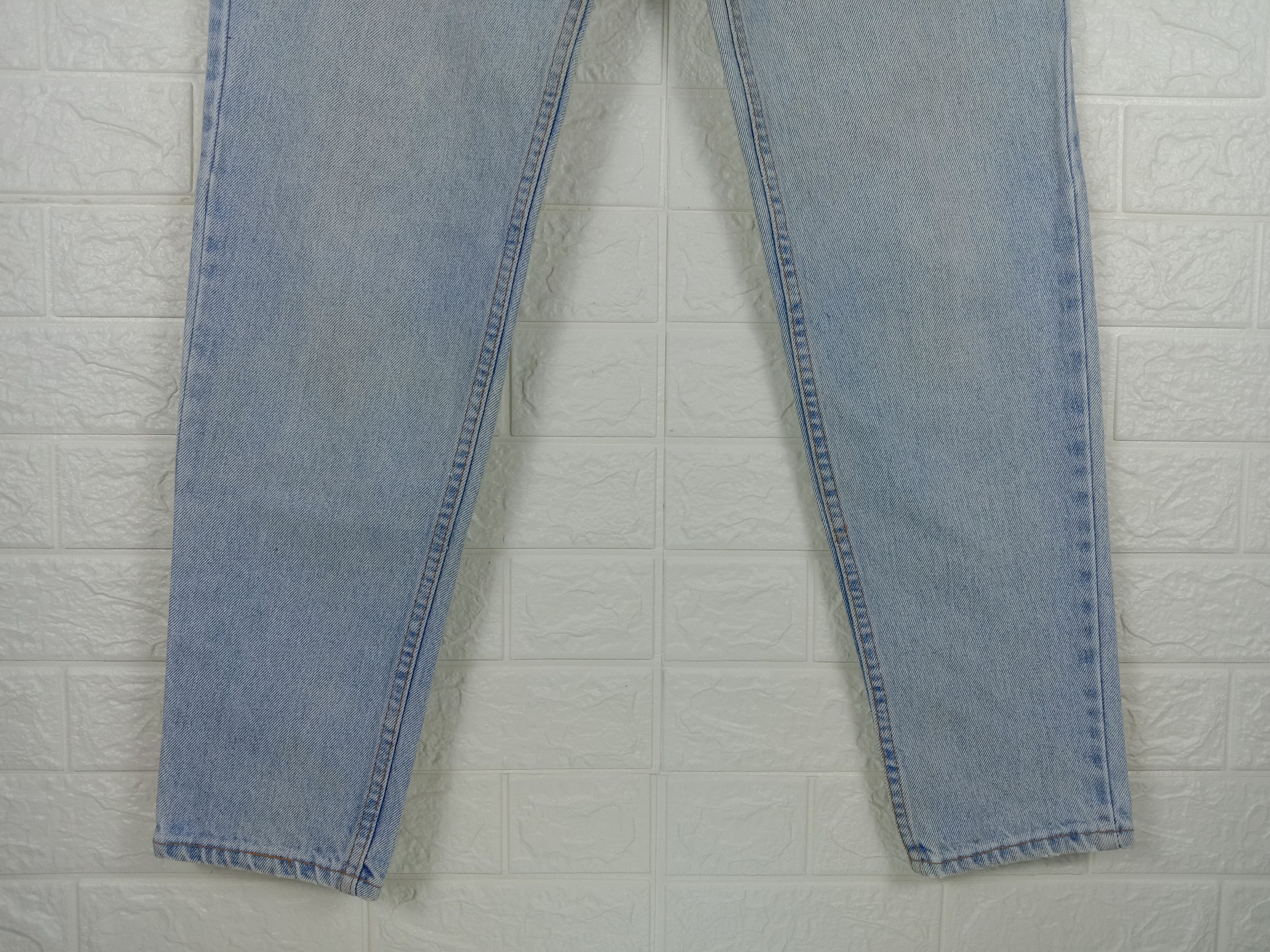 Levi's Vintage 90s Levi's 512 Jeans Slim Fit Tapered Leg Denim Size 27" / US 4 / IT 40 - 4 Thumbnail