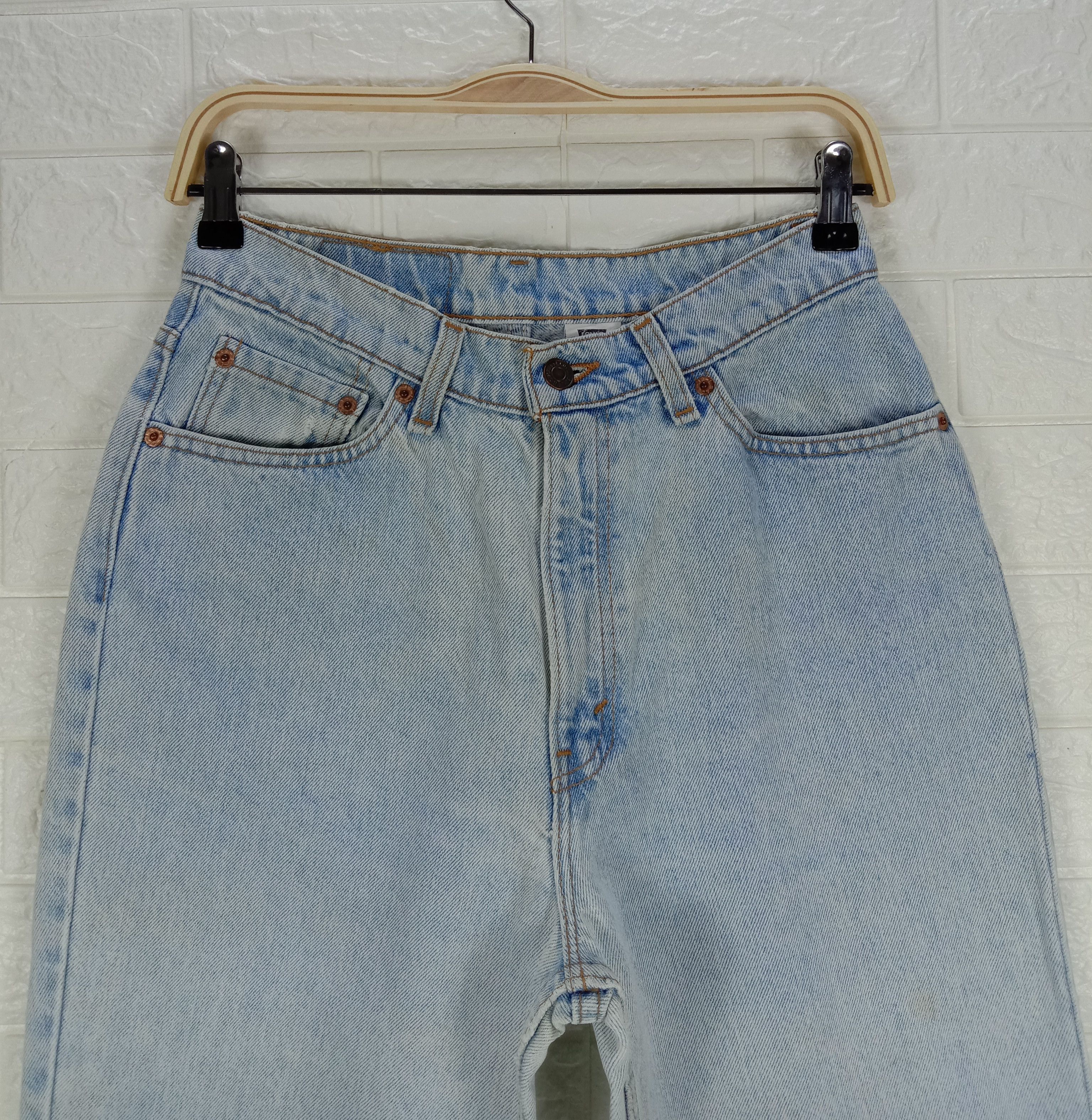 Levi's Vintage 90s Levi's 512 Jeans Slim Fit Tapered Leg Denim Size 27" / US 4 / IT 40 - 2 Thumbnail