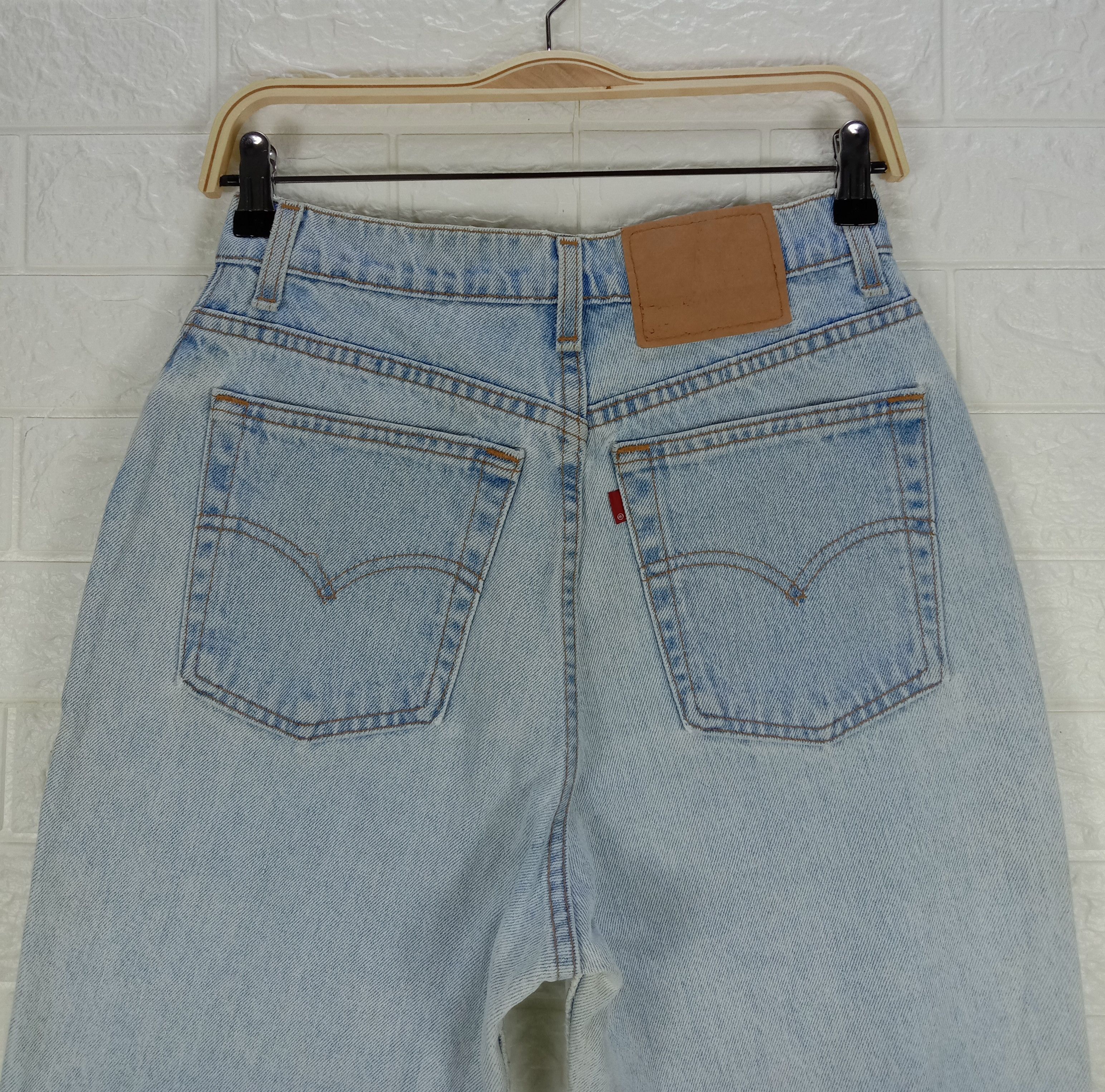 Levi's Vintage 90s Levi's 512 Jeans Slim Fit Tapered Leg Denim Size 27" / US 4 / IT 40 - 6 Thumbnail