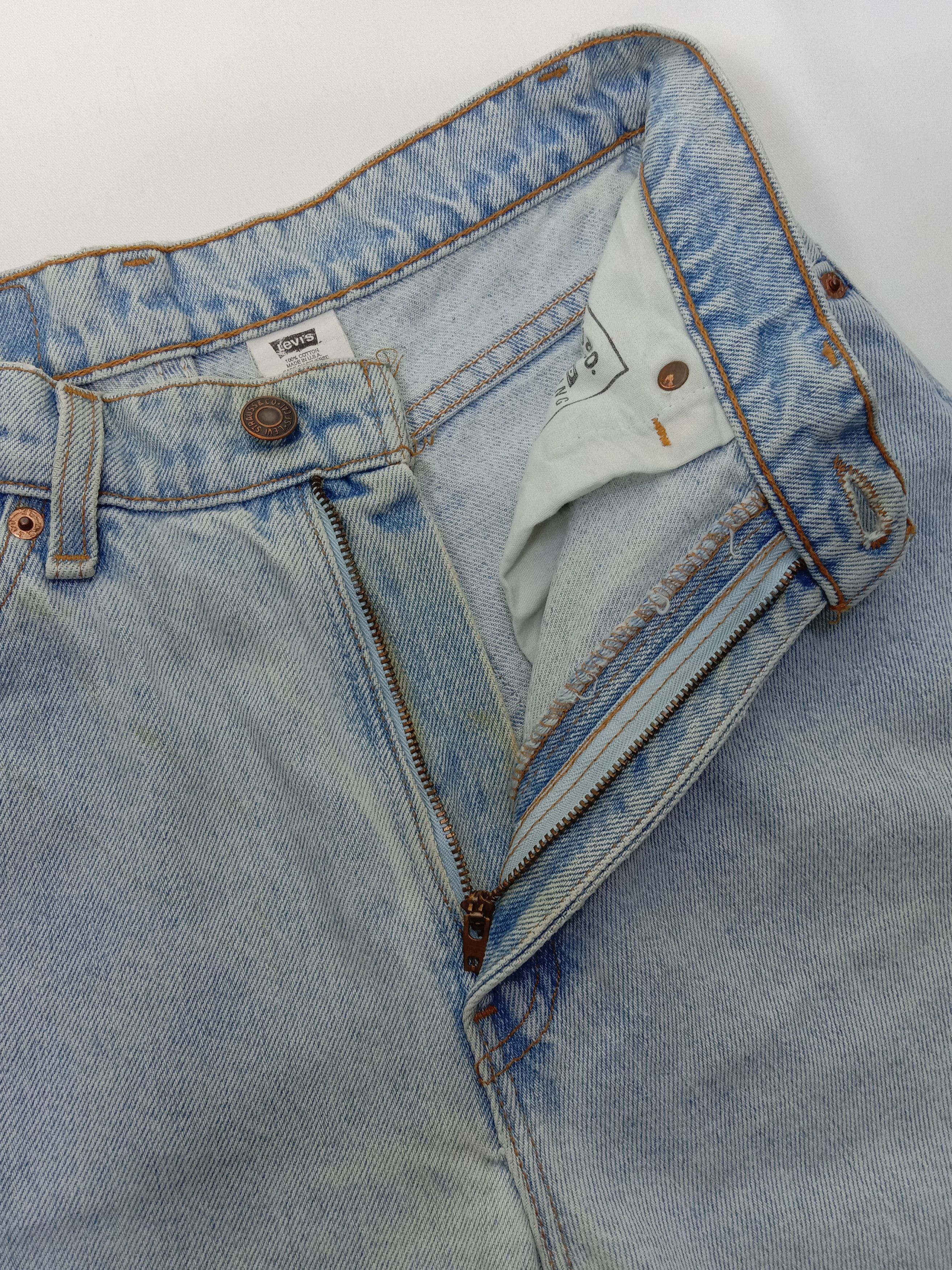 Levi's Vintage 90s Levi's 512 Jeans Slim Fit Tapered Leg Denim Size 27" / US 4 / IT 40 - 9 Thumbnail