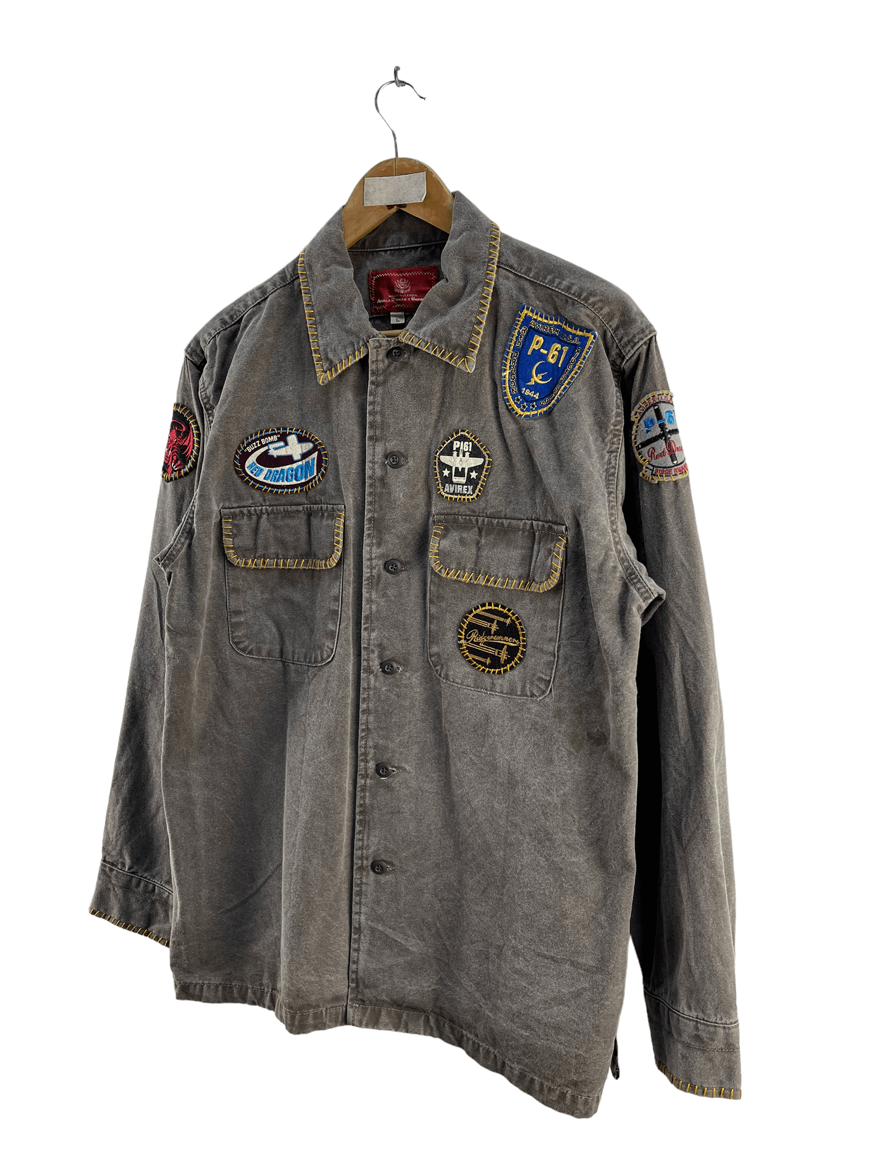 Avirex AVIREX OFFICER UNIFORM PATCHES JACKET Size US M / EU 48-50 / 2 - 5 Thumbnail