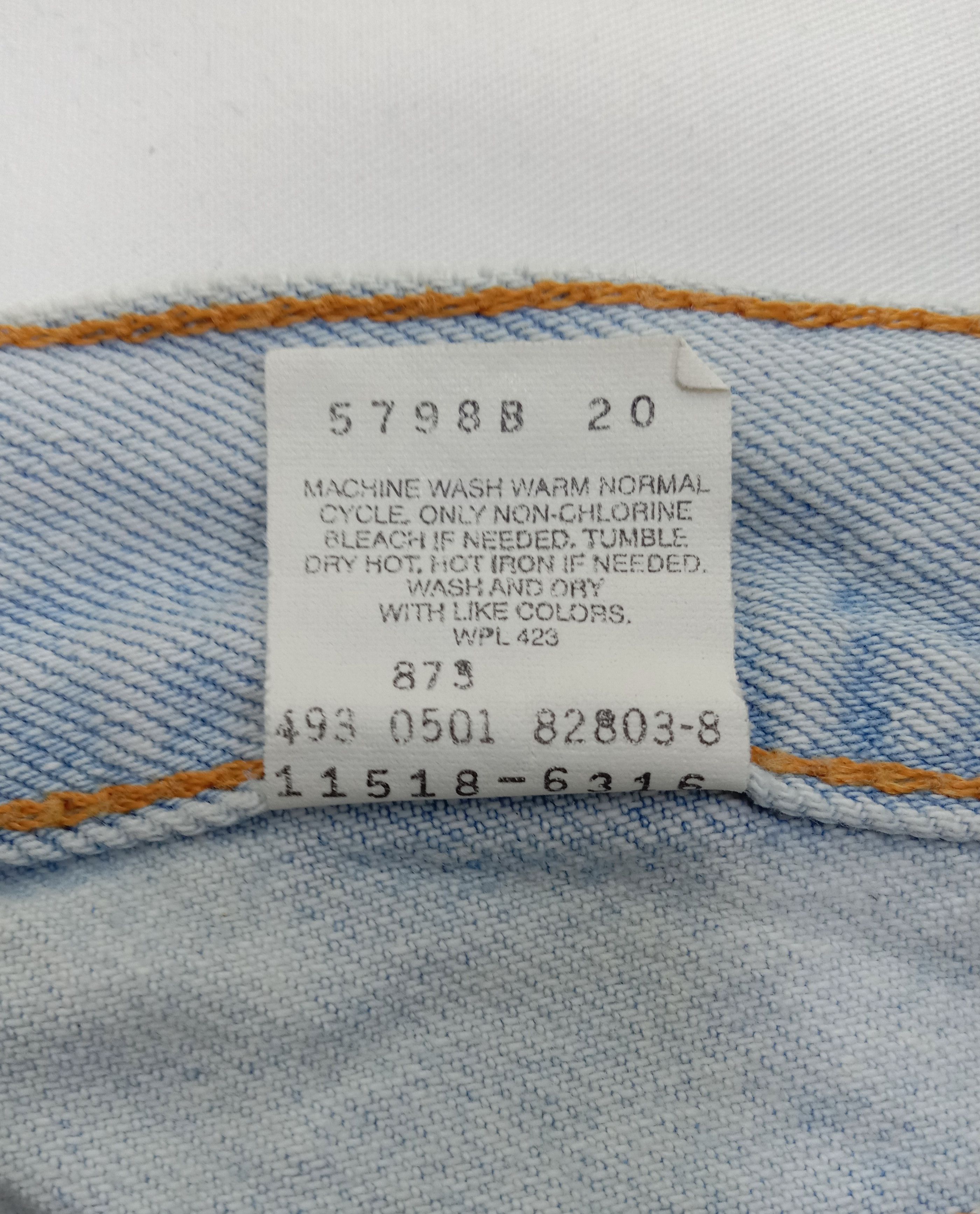 Levi's Vintage Levi's 518 Flare Jeans Light Wash Denim Size 28" / US 6 / IT 42 - 12 Thumbnail