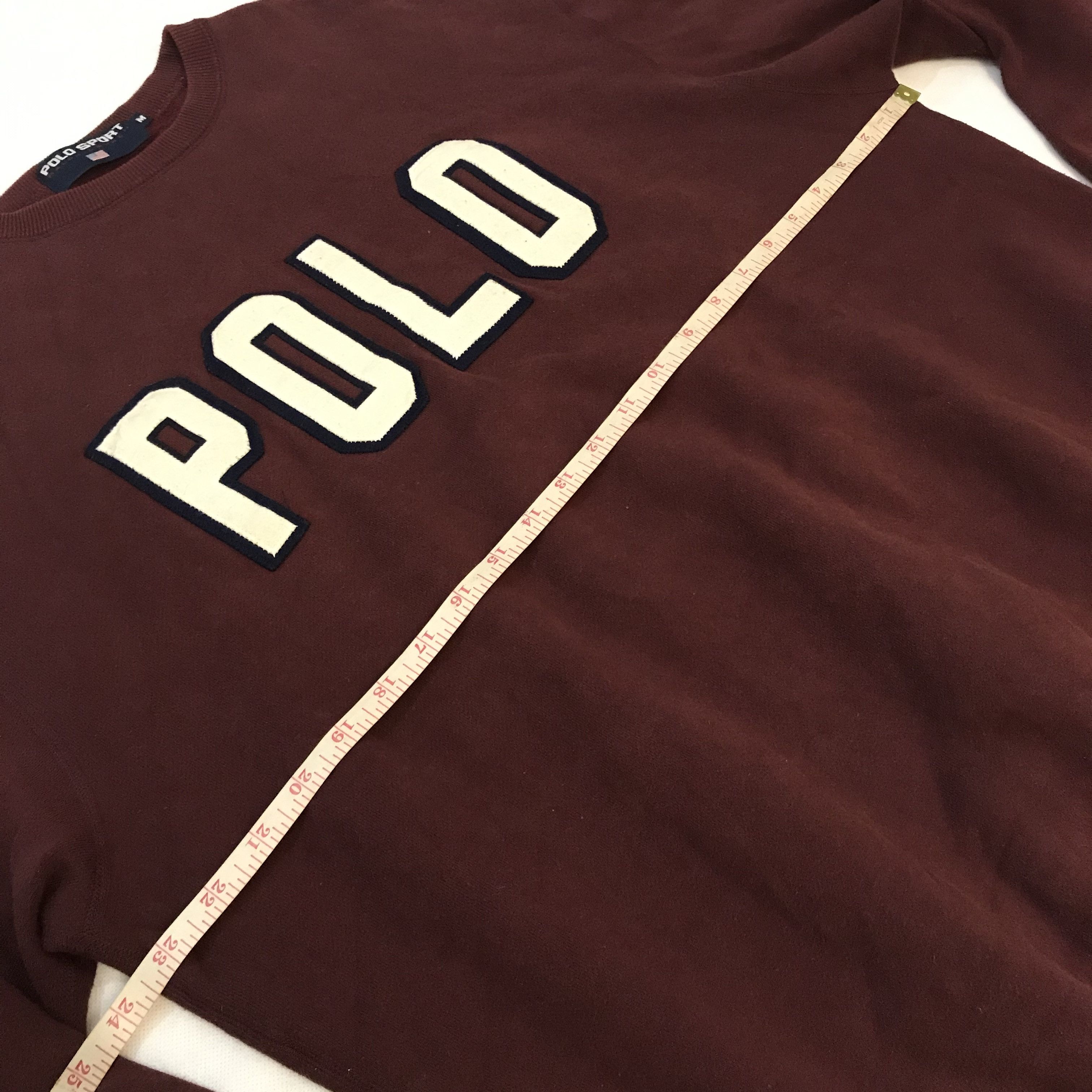 Polo Ralph Lauren 🔥🔥💰💰Vintage 90s Polo Sport sweatshirt SPELLOUT Size US M / EU 48-50 / 2 - 6 Thumbnail
