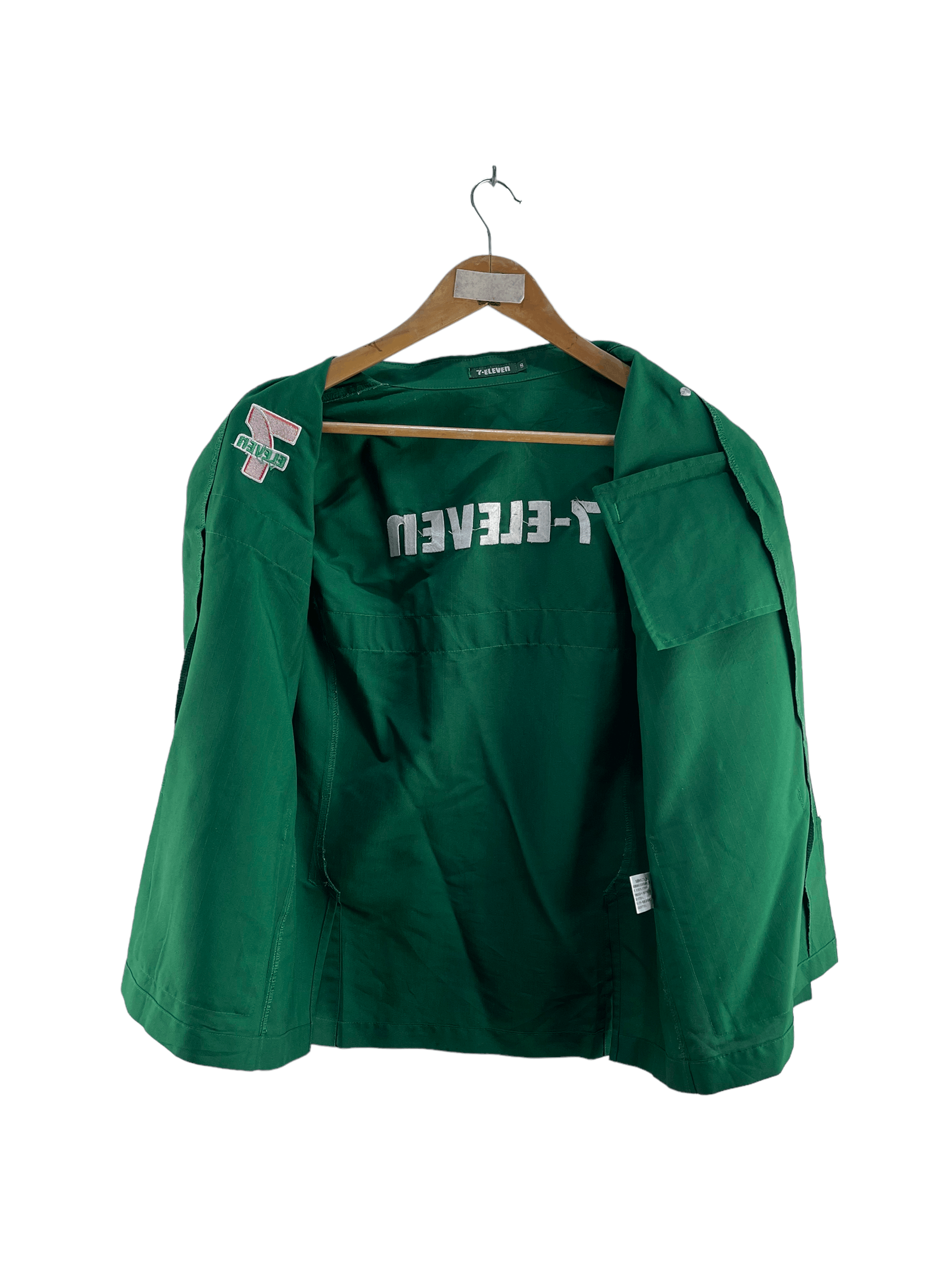 Japanese Brand × Uniform Wares Vintage Seven Eleven Workers Long Sleeve Tshirt Size US S / EU 44-46 / 1 - 3 Thumbnail
