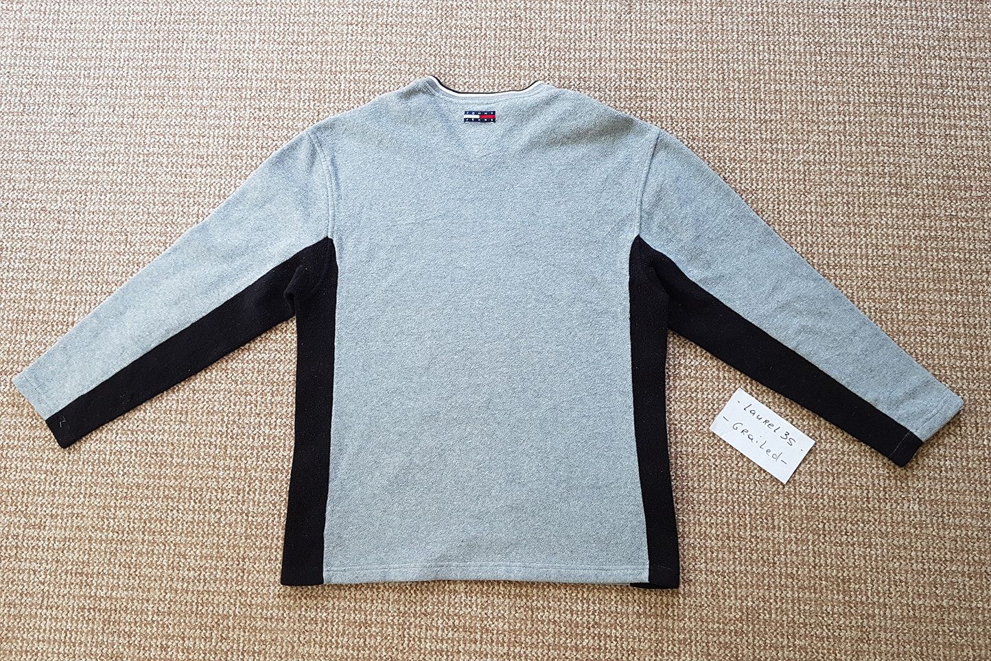 Tommy Hilfiger × Vintage Tommy Hilfiger Jeans vintage fleece sweater Size US L / EU 52-54 / 3 - 10 Thumbnail