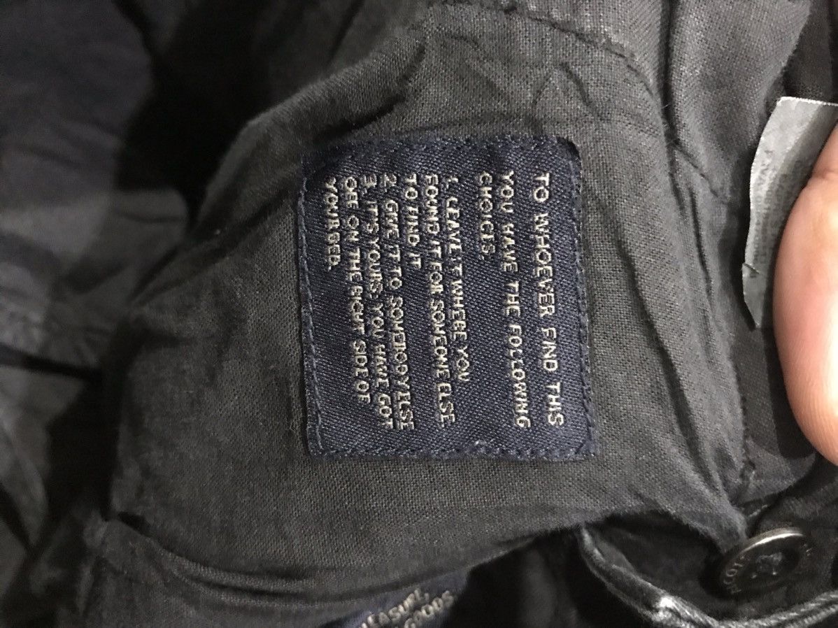 Designer ALCOTT Multipockets Military Cargo Pant Size US 30 / EU 46 - 17 Thumbnail