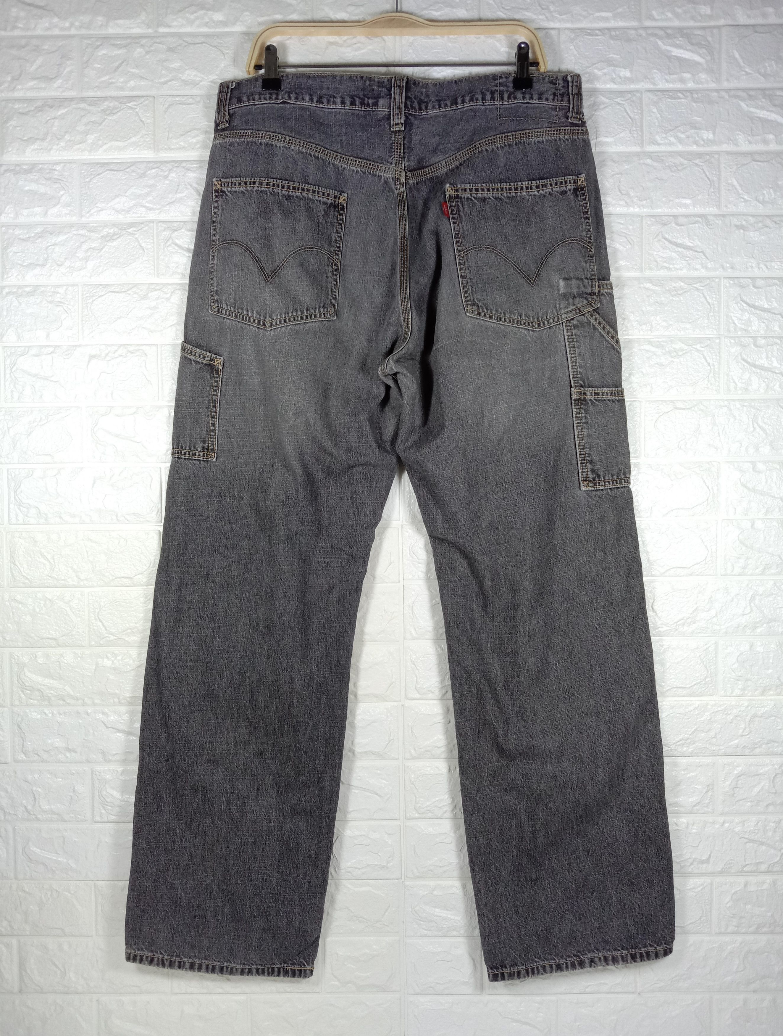 Levi's Vintage Levi's Faded Black Carpenter Jeans Size US 34 / EU 50 - 1 Thumbnail