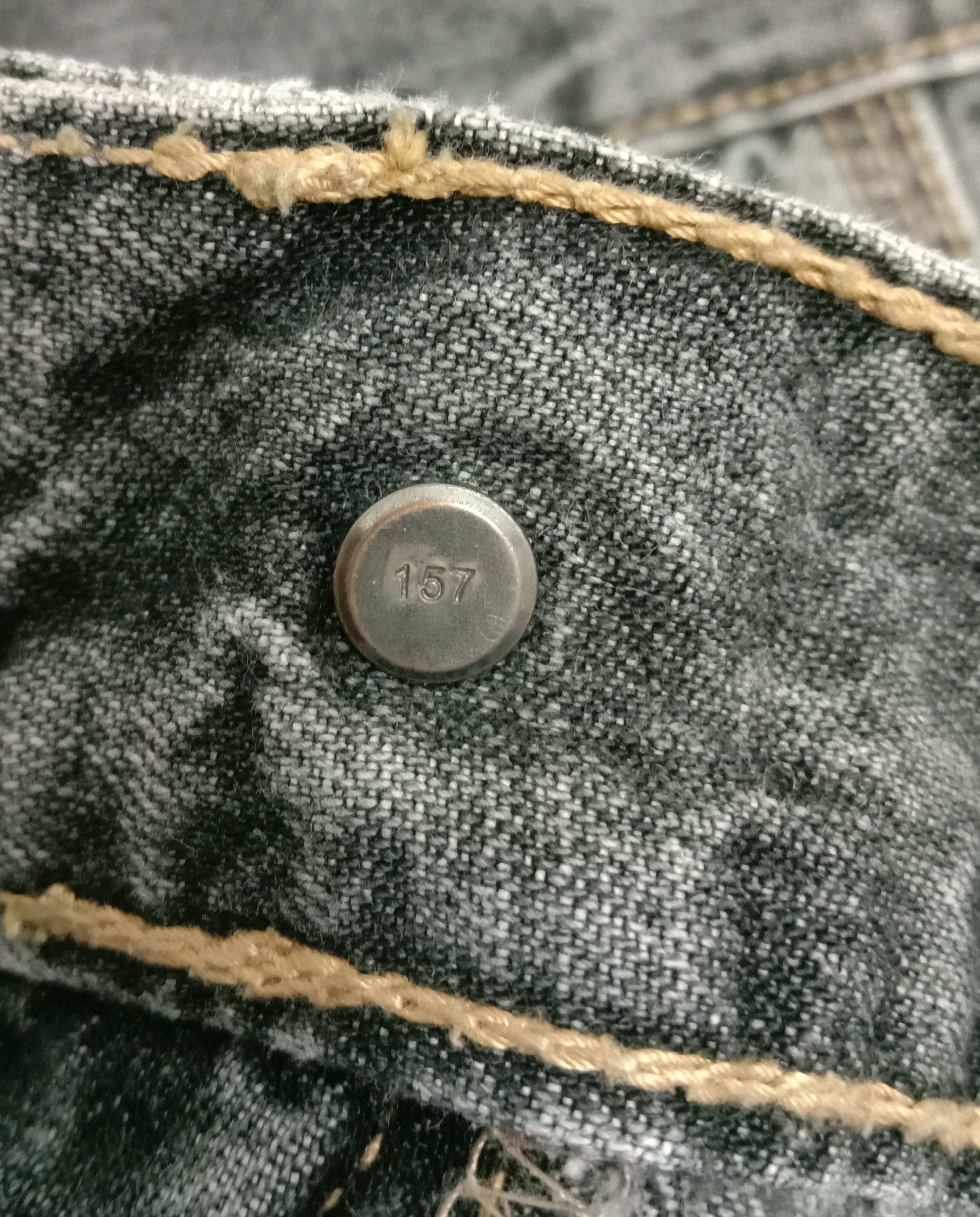 Levi's Vintage Levi's Faded Black Carpenter Jeans Size US 34 / EU 50 - 13 Thumbnail