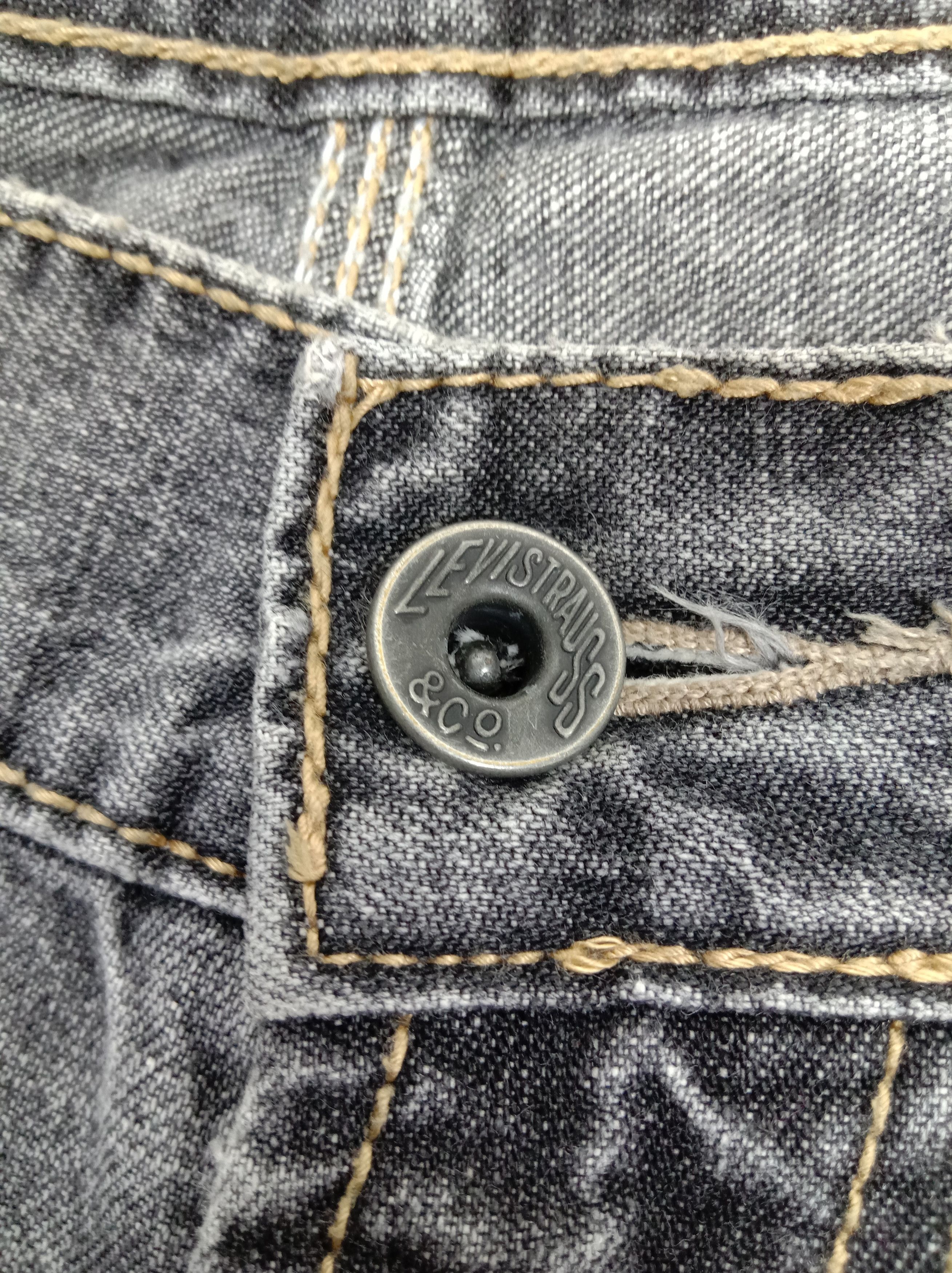 Levi's Vintage Levi's Faded Black Carpenter Jeans Size US 34 / EU 50 - 12 Thumbnail