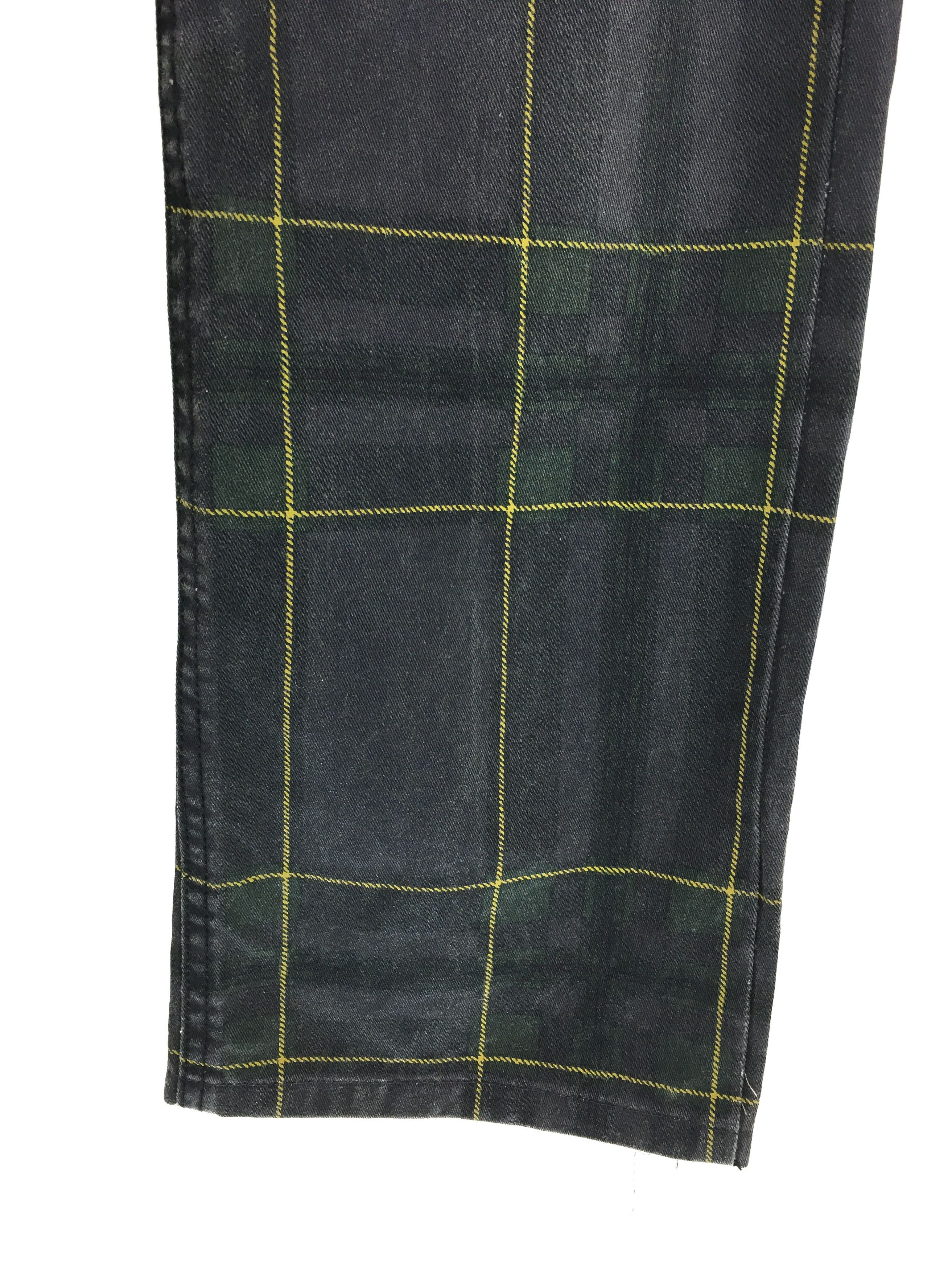 Japanese Brand Japanese Brand Checkered Zipper Punk Pants Size US 31 - 19 Thumbnail