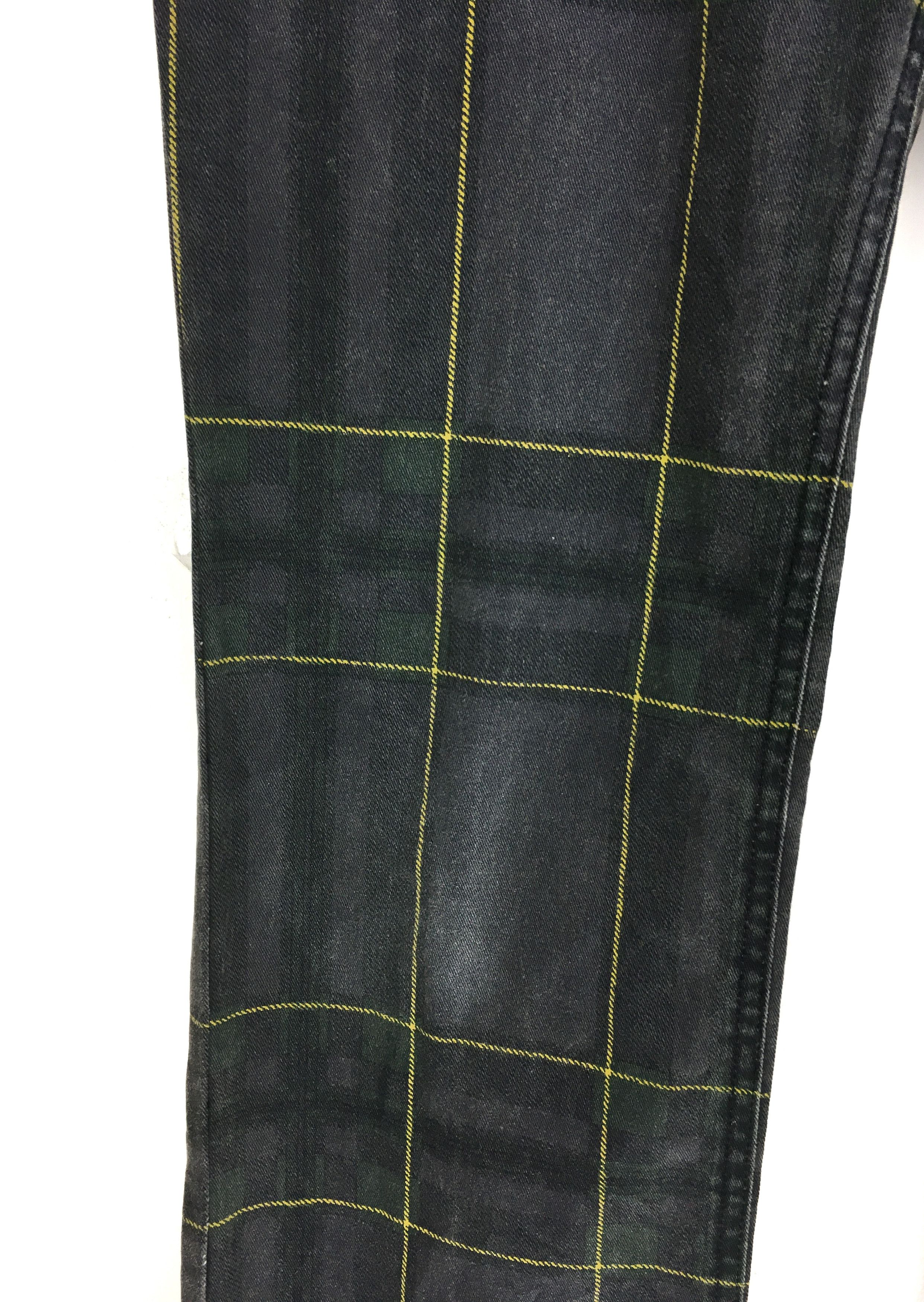 Japanese Brand Japanese Brand Checkered Zipper Punk Pants Size US 31 - 16 Thumbnail