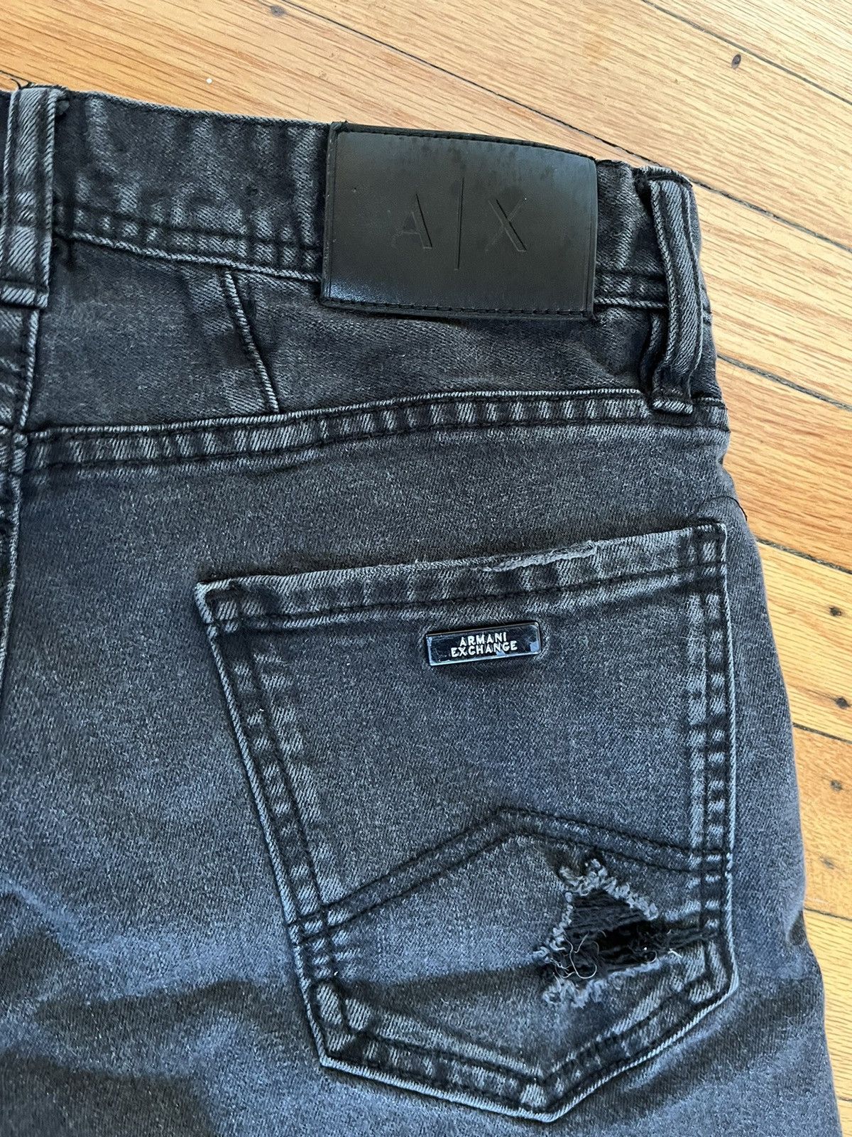 Armani Exchange Black Armani Exchange J13 Denim Size US 30 / EU 46 - 6 Thumbnail
