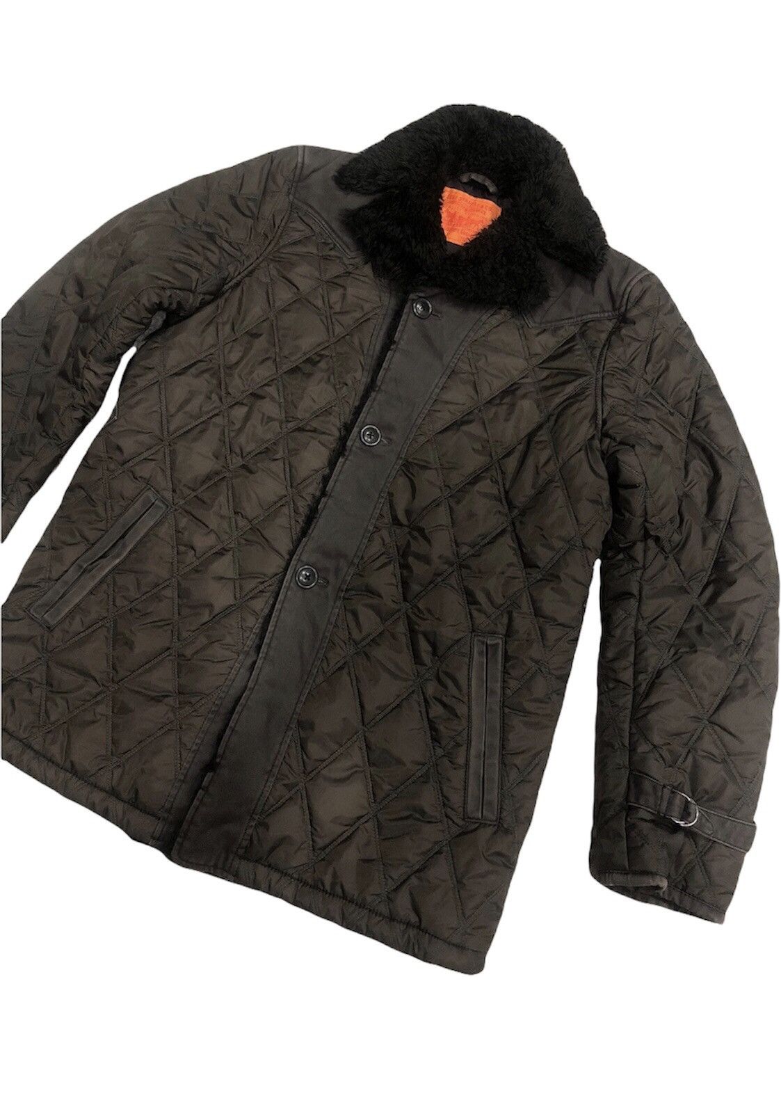 Levi's × Levi's Made & Crafted × Levi's Vintage Clothing Rare Vintage Levi’s Quilted Puffer Sherpa Collar Jacket Size US L / EU 52-54 / 3 - 2 Thumbnail
