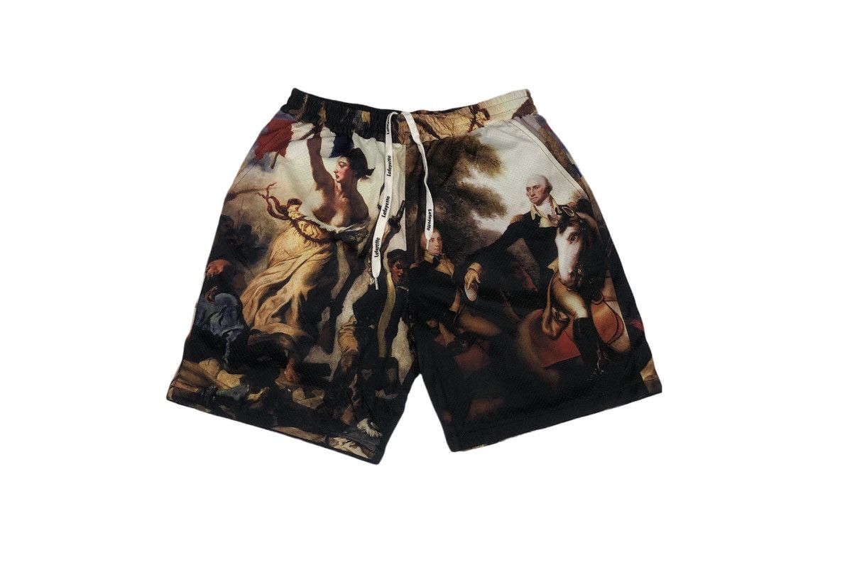 Lafayette 148 🔥RARE🔥LAFAYETTE Revolution Arts Short Pant Size US 34 / EU 50 - 1 Thumbnail