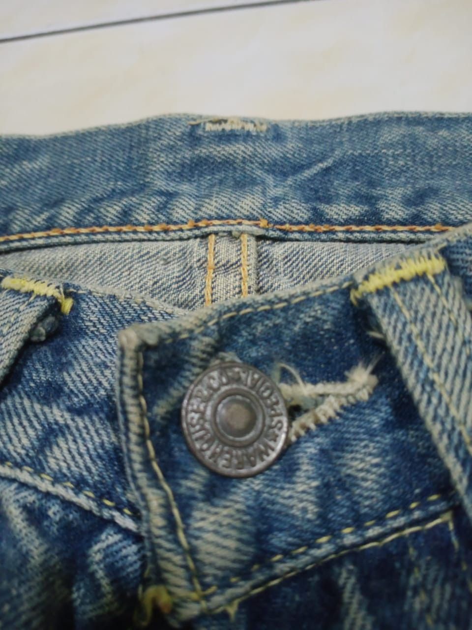 Japanese Brand × Warehouse Vintage Warehouse & Co Special Canvas Blue Selvedge Denim Size US 26 / EU 42 - 10 Thumbnail