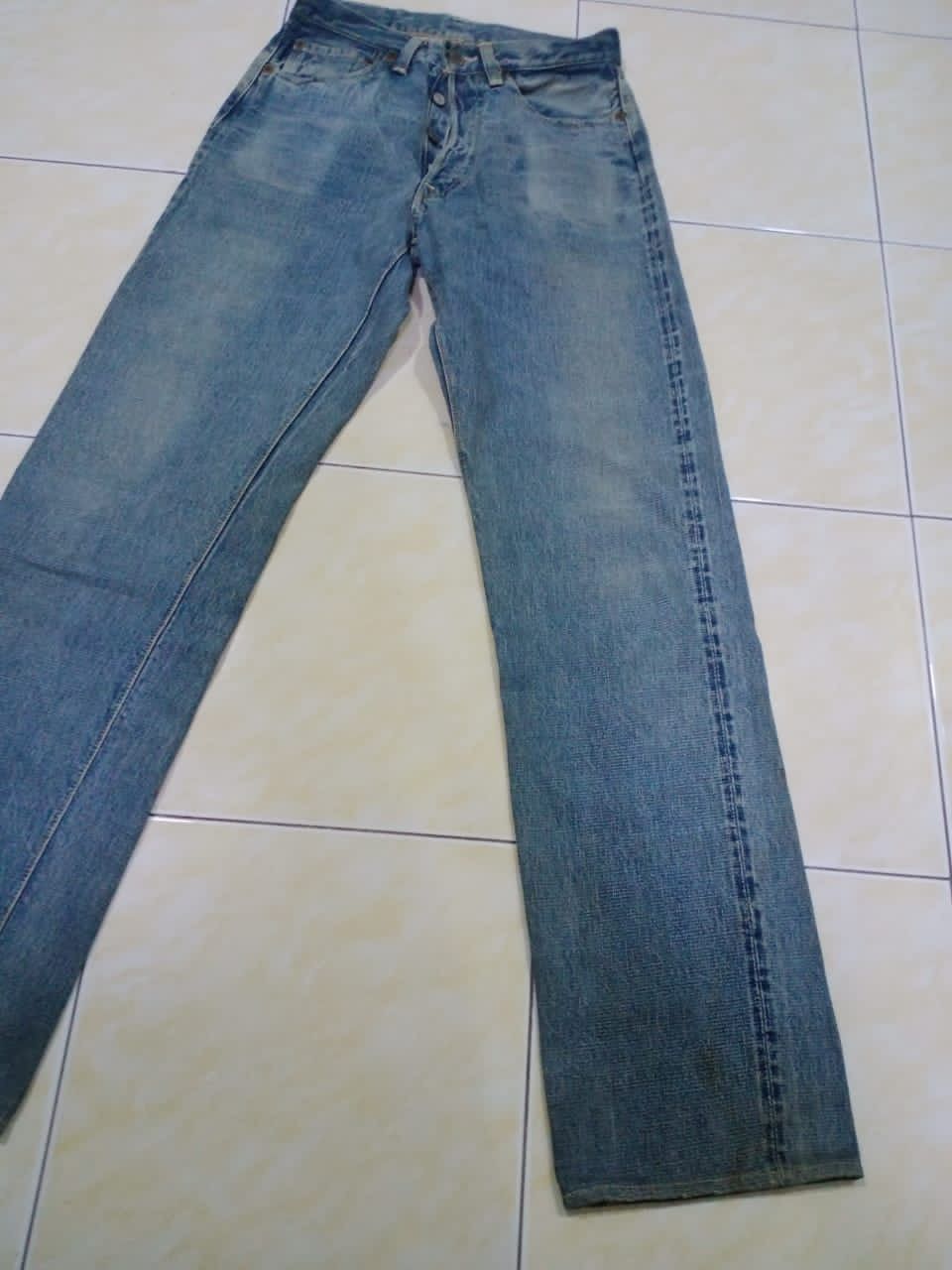 Japanese Brand × Warehouse Vintage Warehouse & Co Special Canvas Blue Selvedge Denim Size US 26 / EU 42 - 6 Thumbnail
