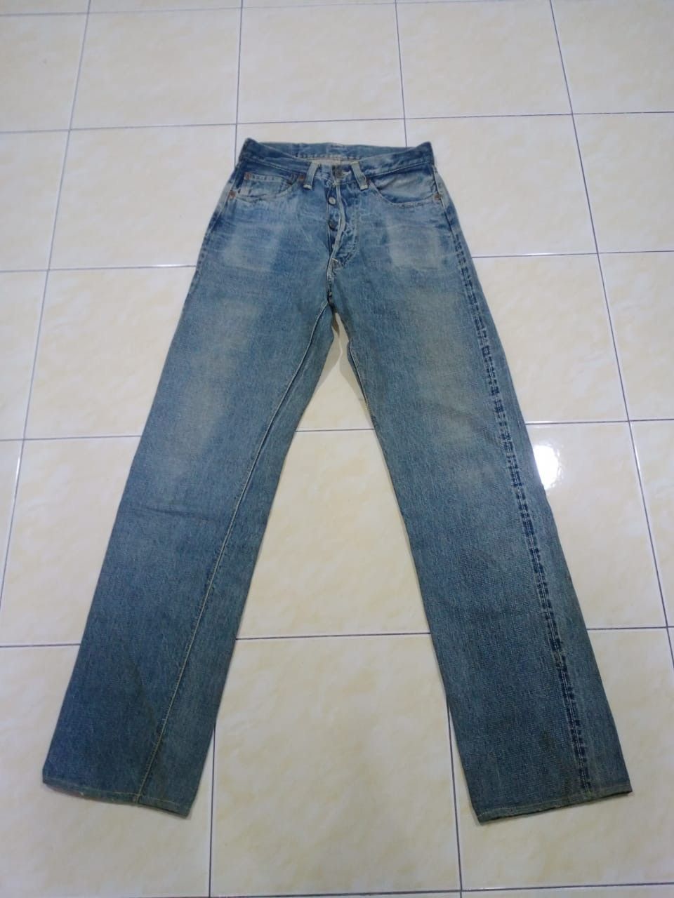 Japanese Brand × Warehouse Vintage Warehouse & Co Special Canvas Blue Selvedge Denim Size US 26 / EU 42 - 1 Thumbnail