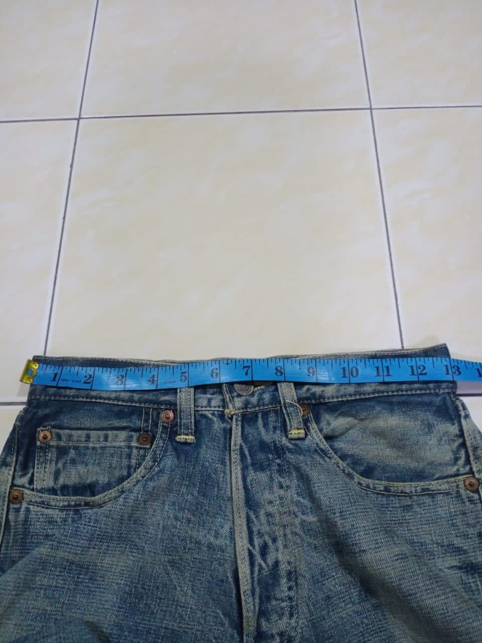 Japanese Brand × Warehouse Vintage Warehouse & Co Special Canvas Blue Selvedge Denim Size US 26 / EU 42 - 21 Thumbnail