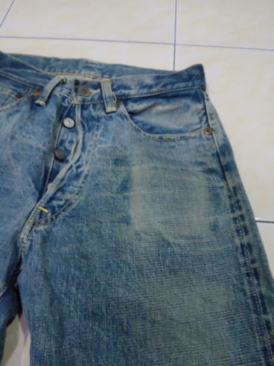 Japanese Brand × Warehouse Vintage Warehouse & Co Special Canvas Blue Selvedge Denim Size US 26 / EU 42 - 8 Thumbnail