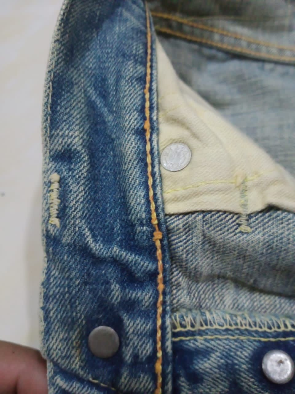 Japanese Brand × Warehouse Vintage Warehouse & Co Special Canvas Blue Selvedge Denim Size US 26 / EU 42 - 18 Thumbnail