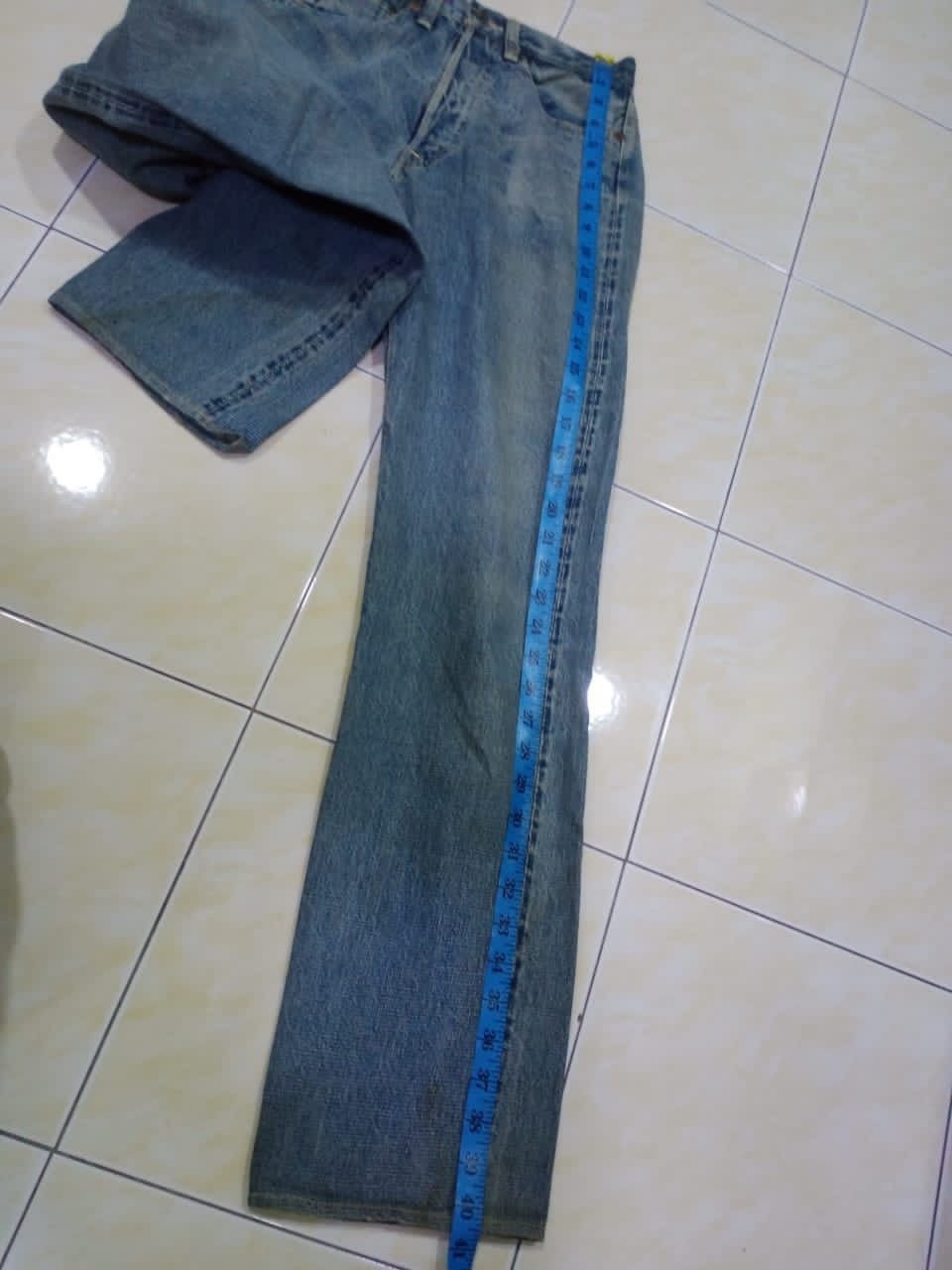 Japanese Brand × Warehouse Vintage Warehouse & Co Special Canvas Blue Selvedge Denim Size US 26 / EU 42 - 22 Thumbnail