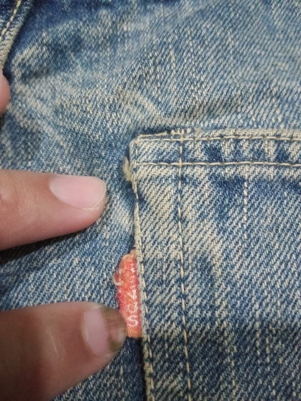 Japanese Brand × Warehouse Vintage Warehouse & Co Special Canvas Blue Selvedge Denim Size US 26 / EU 42 - 15 Thumbnail