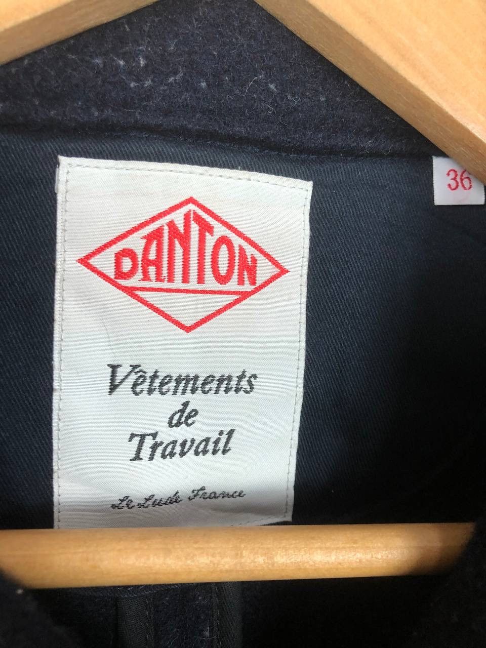 Danton Vintage DANTON Wool Coat Winter Collection Size US S / EU 44-46 / 1 - 4 Thumbnail
