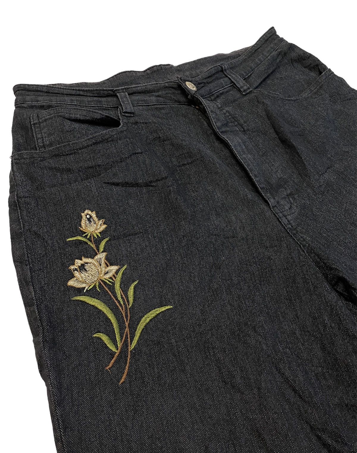 Issey Miyake 🔥🔥💰💰Issey Miyake Tsumori Chisato design Flower Logo Size US 29 - 7 Thumbnail