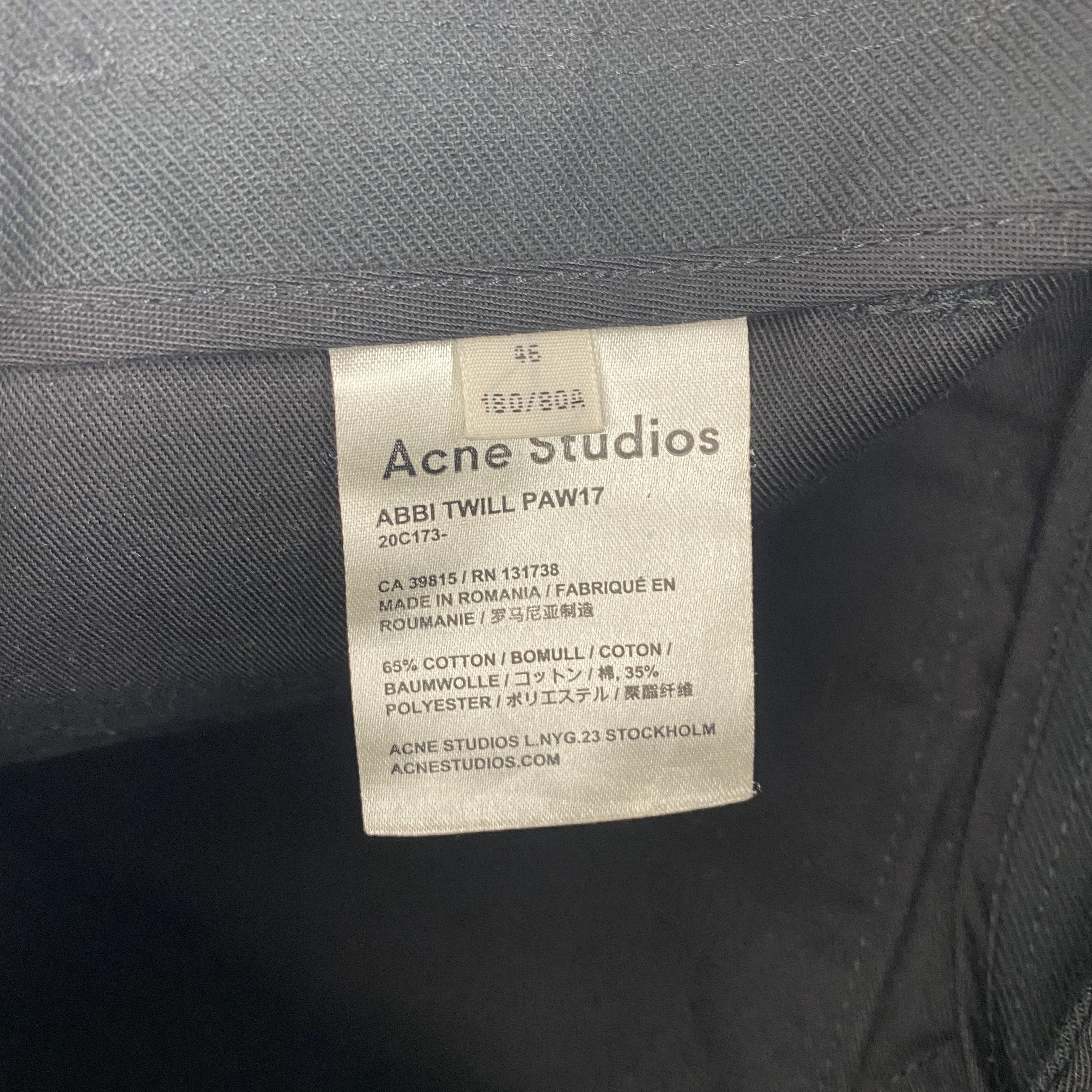 Acne Studios Acne Studios AW17 Twill Cargo Pants Size US 30 / EU 46 - 5 Thumbnail