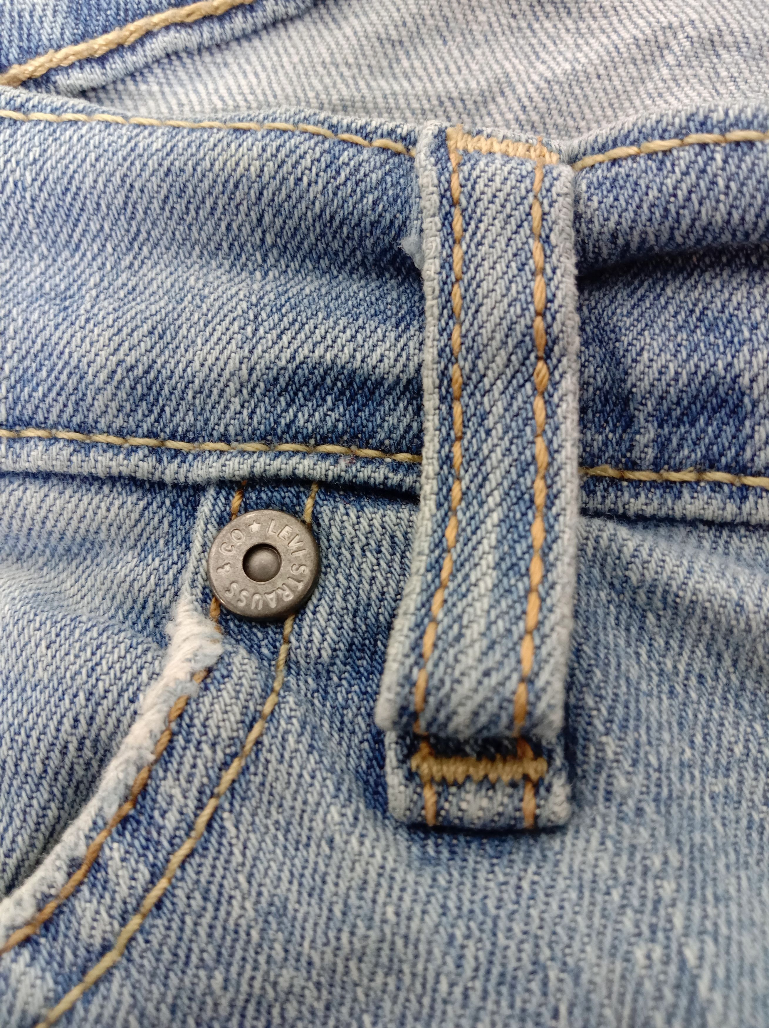Levi's Vintage Levi's 529 Flare Jeans Light Wash Distressed Denim Size 33" - 13 Thumbnail
