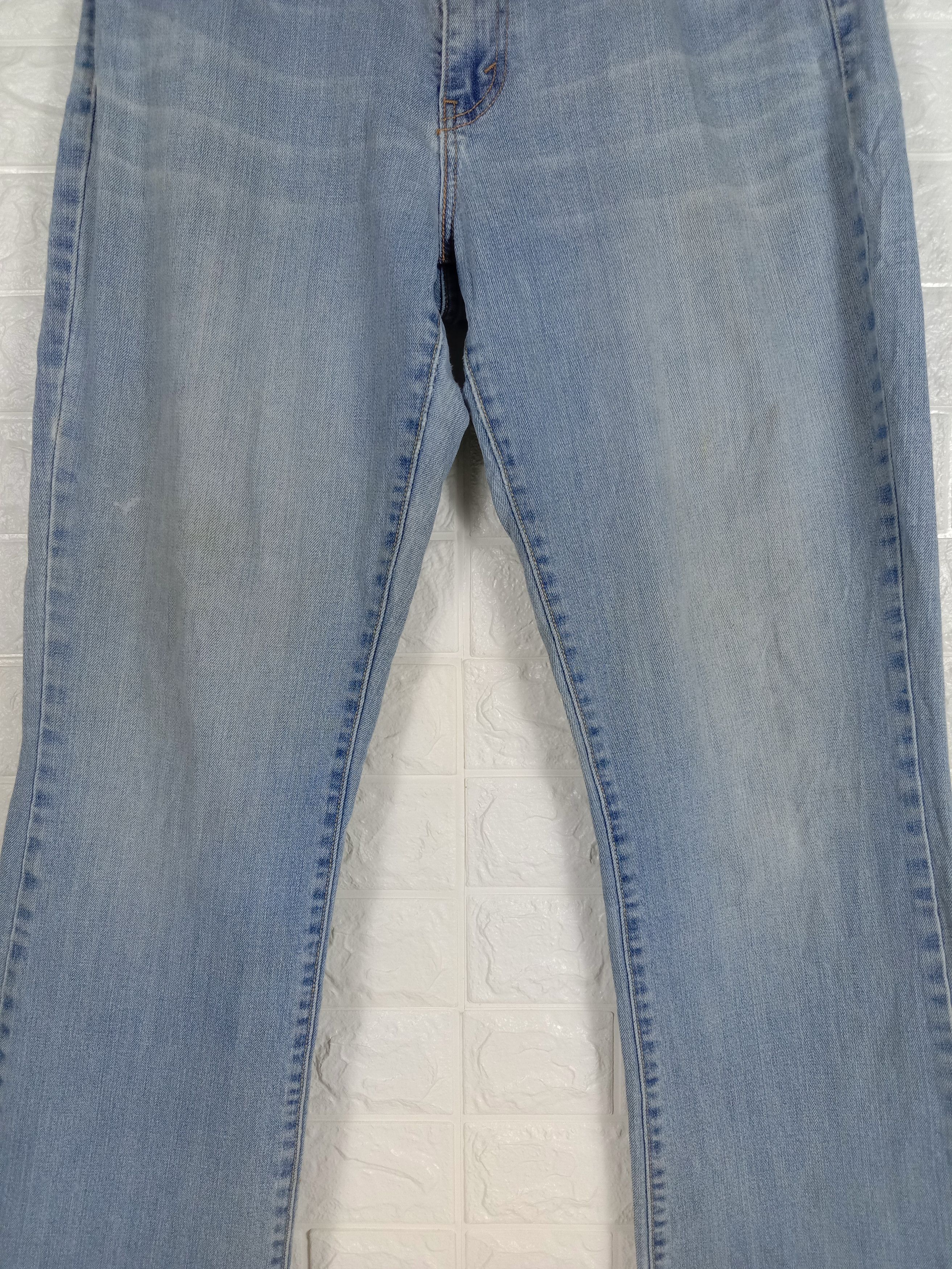 Levi's Vintage Levi's 529 Flare Jeans Light Wash Distressed Denim Size 33" - 3 Thumbnail