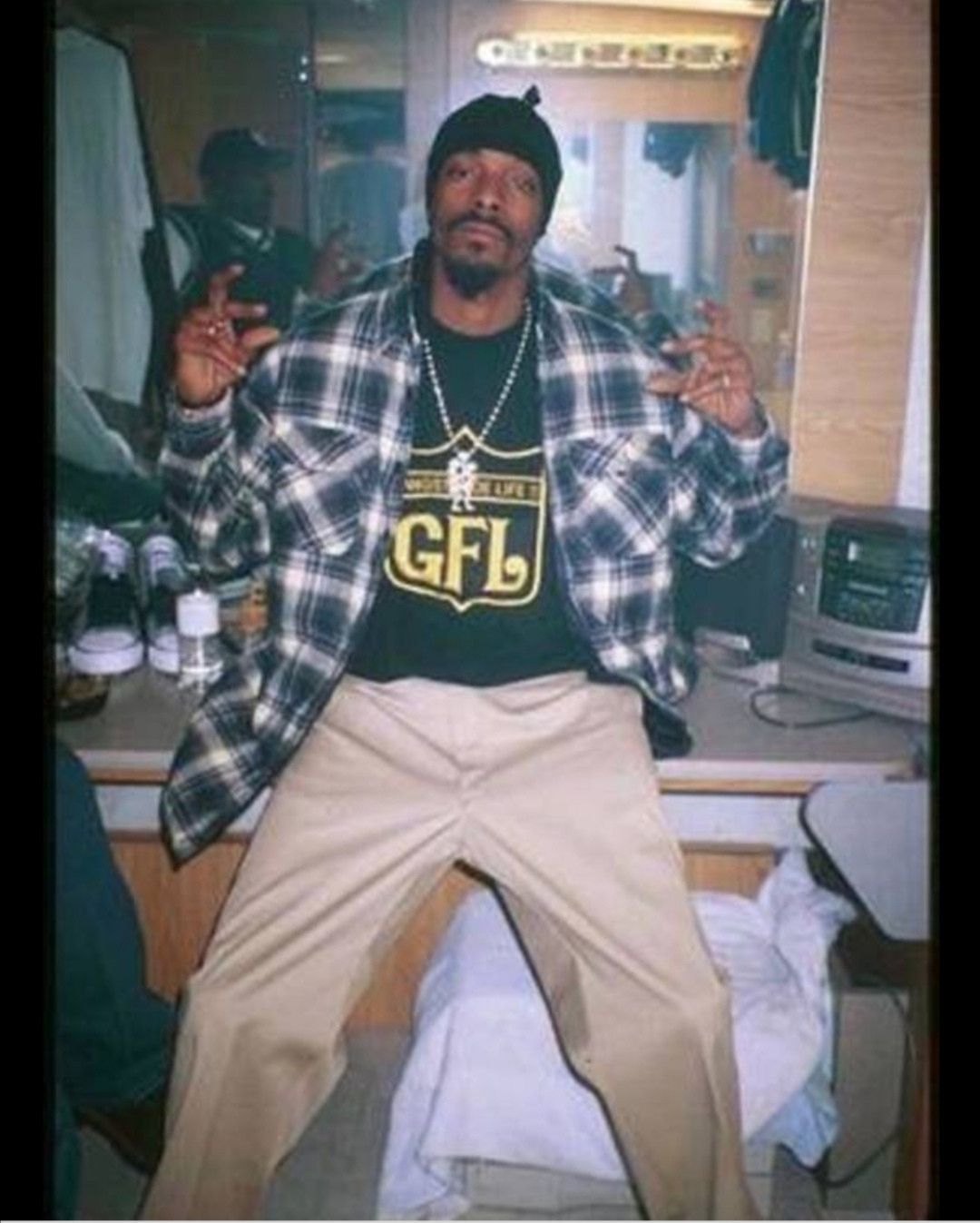 L7 Real Hip 🔥🔥💰💰Gangsta Foe Life tshirt Size US XL / EU 56 / 4 - 7 Thumbnail