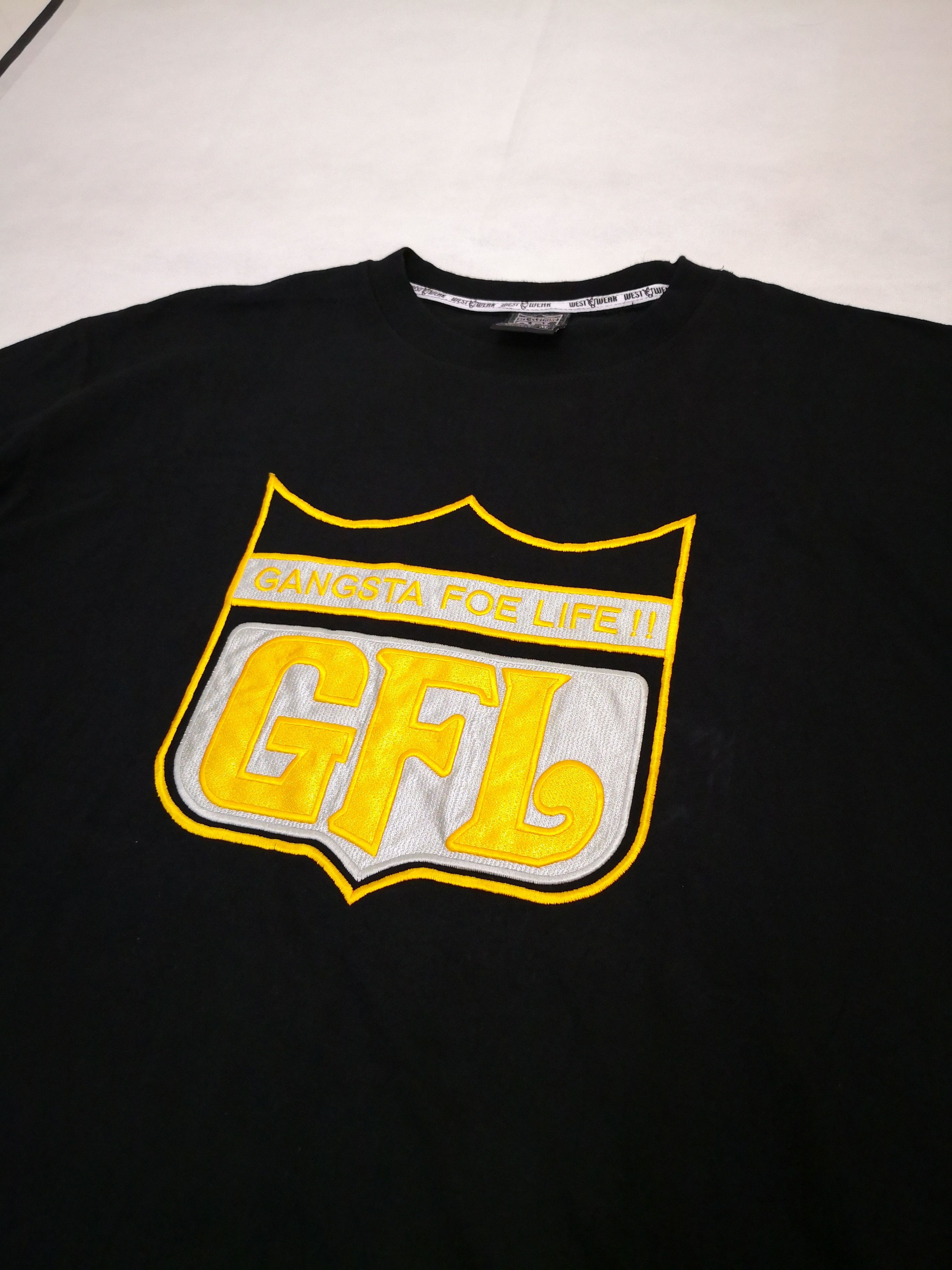 L7 Real Hip 🔥🔥💰💰Gangsta Foe Life tshirt Size US XL / EU 56 / 4 - 3 Thumbnail