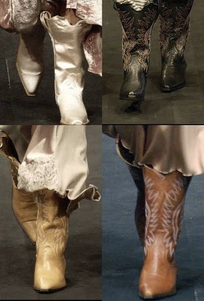 Undercover SS04 Languid Cowboy Boots Runway Size US 9.5 / IT 39.5 - 6 Thumbnail